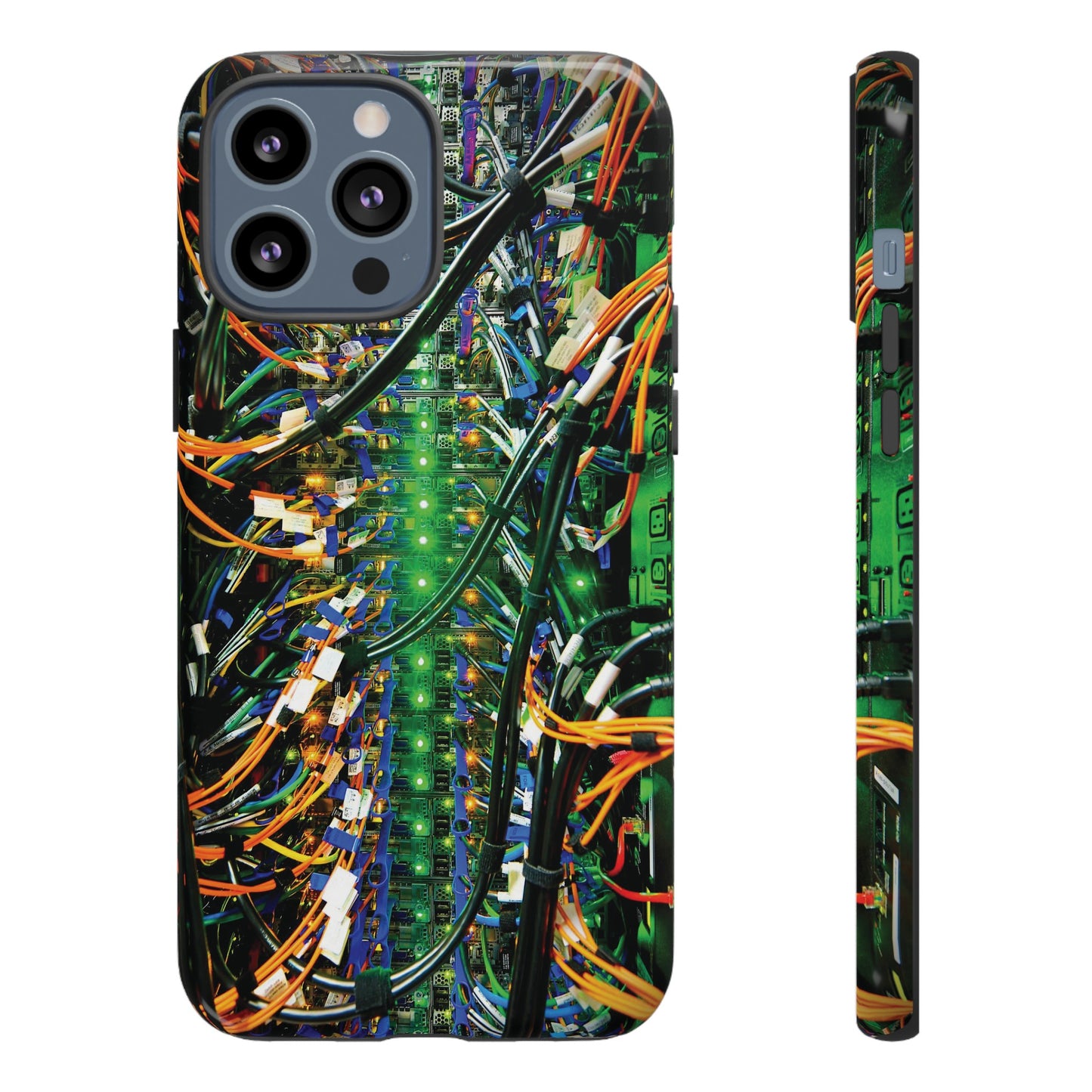 Green Computer Circuitboard Wallpaper Phone Case | iPhone 15 Plus/ Pro, 14, 13, 12| Google Pixel 7, Pro, 5| Samsung Galaxy S23 All Major Phone Models