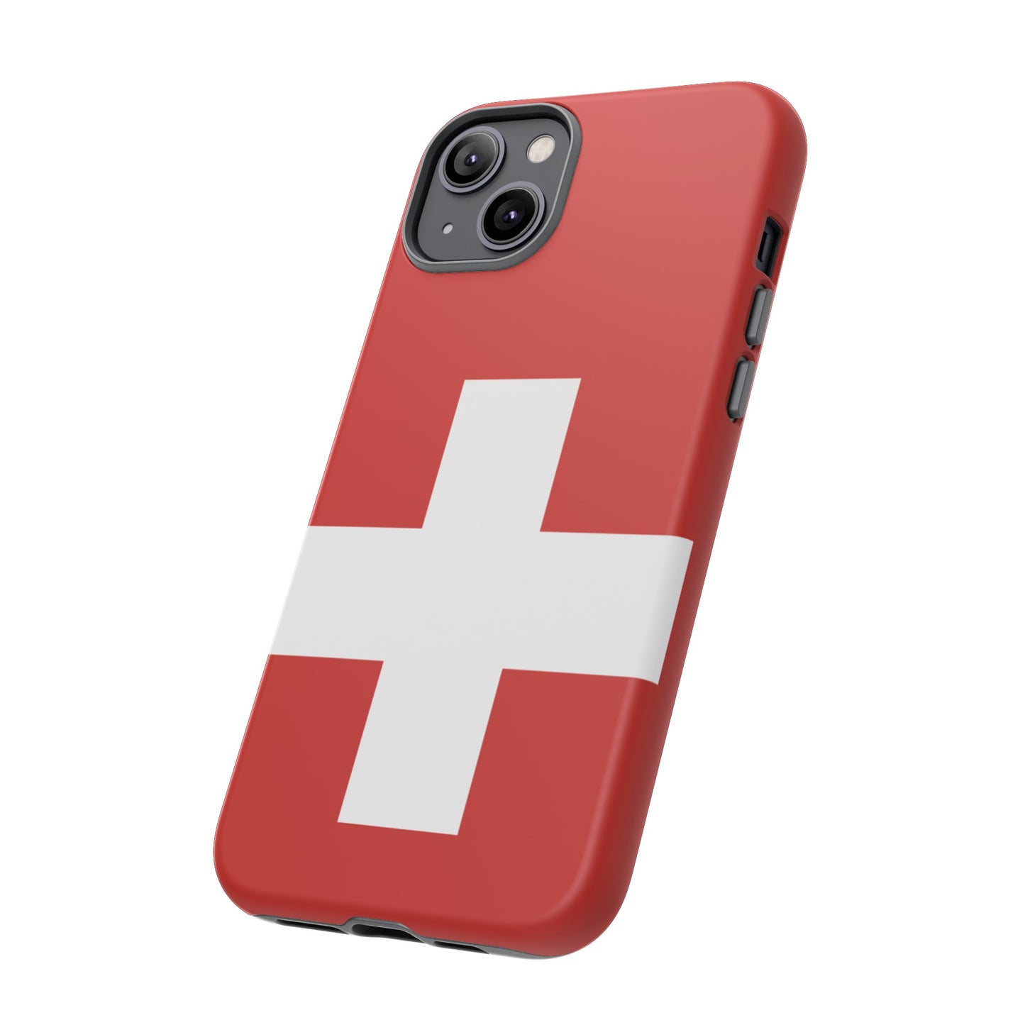 Switzerland Flag Phone Case | iPhone 15 Plus/ Pro, 14, 13, 12| Google Pixel 7, Pro, 5| Samsung Galaxy S23 All Major Phone Models