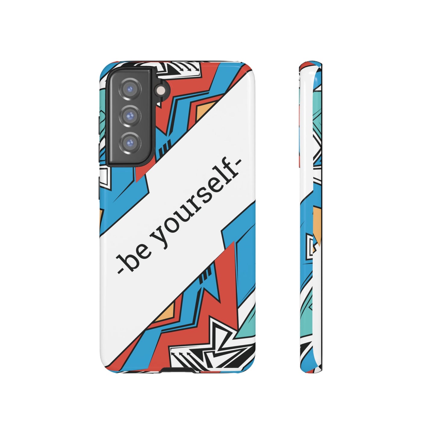 Be Yourself Wallpaper Phone Case | iPhone 15 Plus/ Pro, 14, 13, 12| Google Pixel 7, Pro, 5| Samsung Galaxy S23 All Major Phone Models