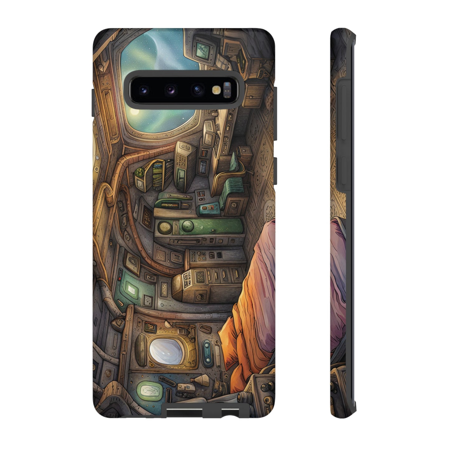 Cosy Spaceship Wallpaper Phone Case | iPhone 15 Plus/ Pro, 14, 13, 12| Google Pixel 7, Pro, 5| Samsung Galaxy S23 All Major Phone Models