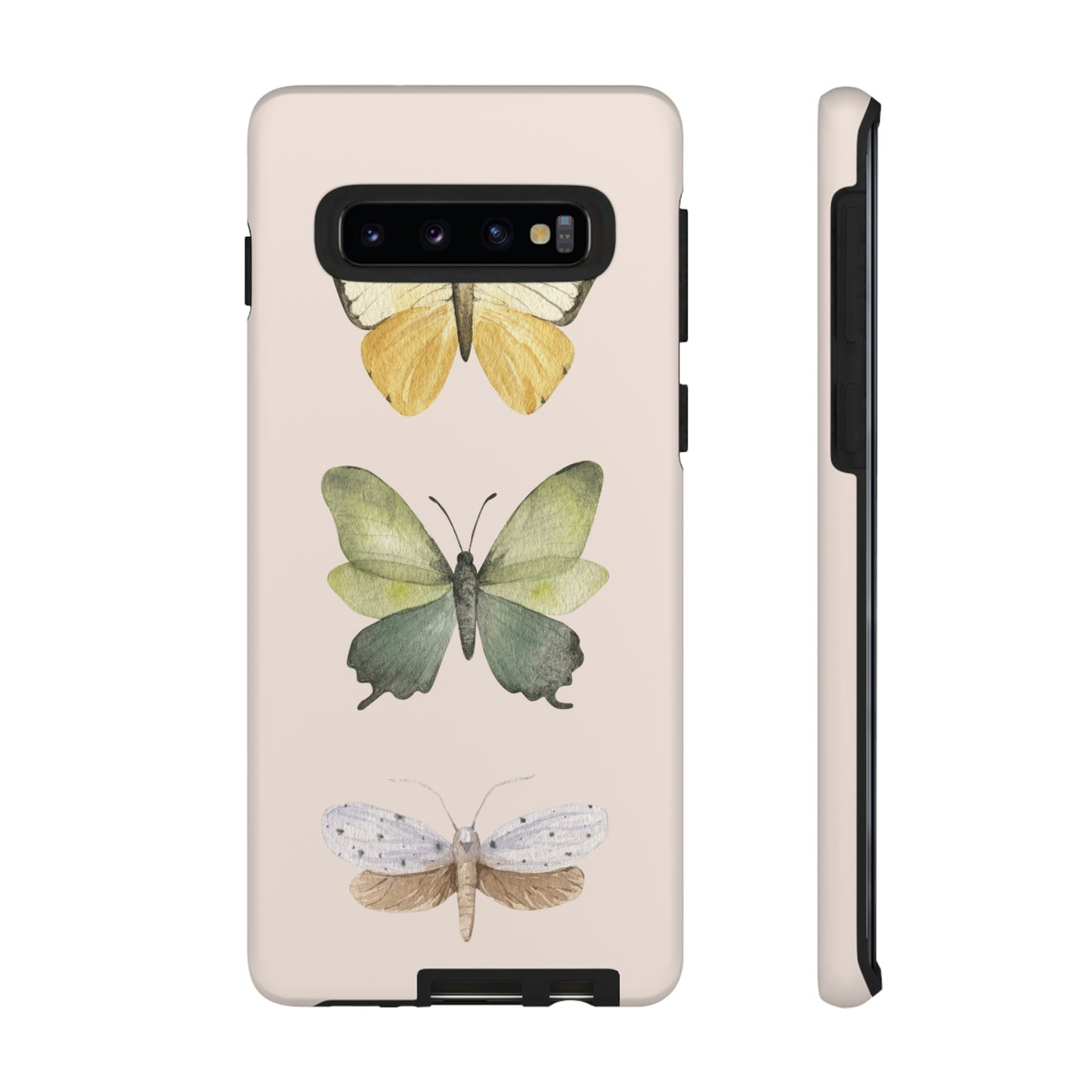 Three Butterflies Wallpaper Phone Case | iPhone 15 Plus/ Pro, 14, 13, 12| Google Pixel 7, Pro, 5| Samsung Galaxy S23 All Major Phone Models