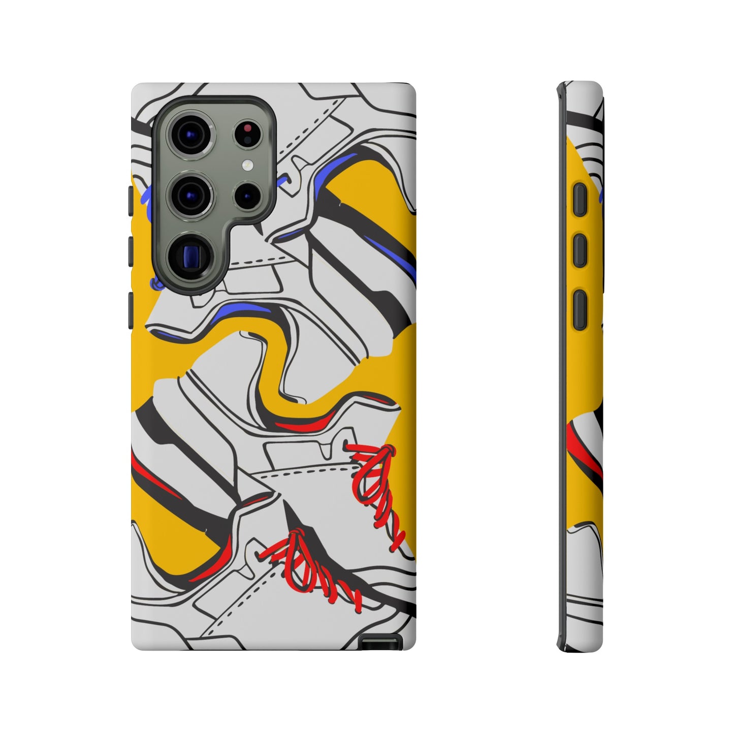 Sneakers Wallpaper Phone Case | iPhone 15 Plus/ Pro, 14, 13, 12| Google Pixel 7, Pro, 5| Samsung Galaxy S23 All Major Phone Models