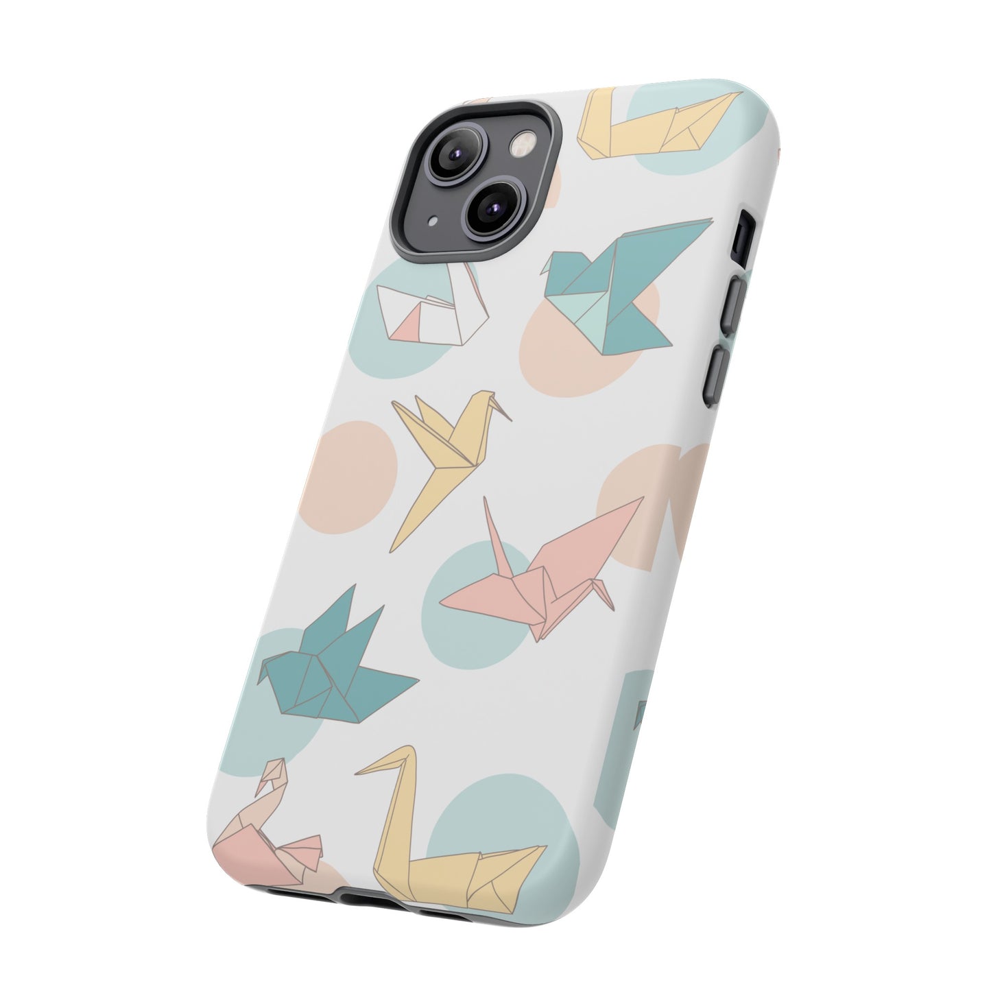 Origami Wallpaper Phone Case | iPhone 15 Plus/ Pro, 14, 13, 12| Google Pixel 7, Pro, 5| Samsung Galaxy S23 All Major Phone Models