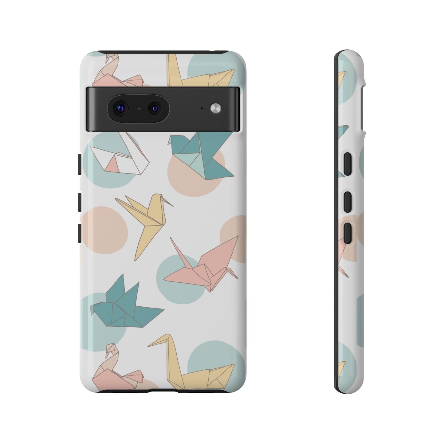 Origami Wallpaper Phone Case | iPhone 15 Plus/ Pro, 14, 13, 12| Google Pixel 7, Pro, 5| Samsung Galaxy S23 All Major Phone Models