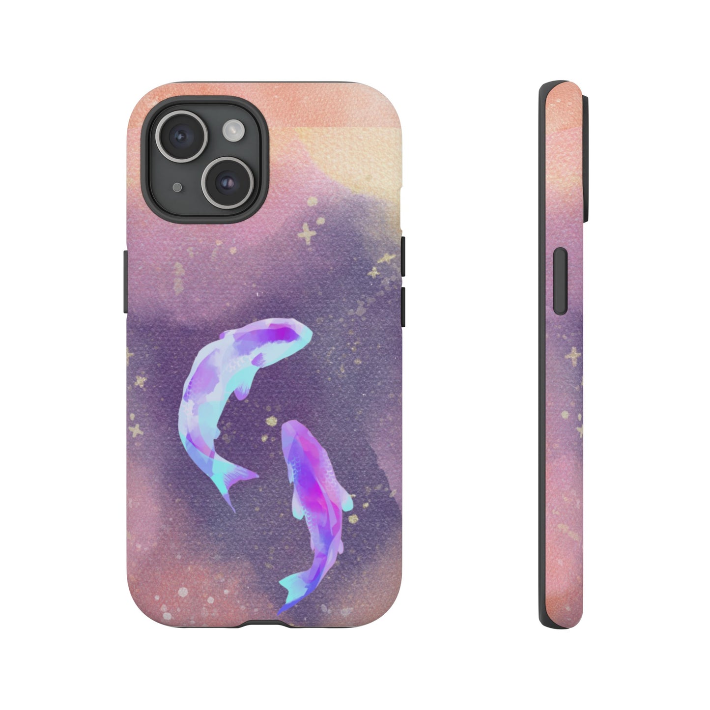 Cosmic Koi Phone Case | iPhone 15 Plus/ Pro, 14, 13, 12| Google Pixel 7, Pro, 5| Samsung Galaxy S23 All Major Phone Models