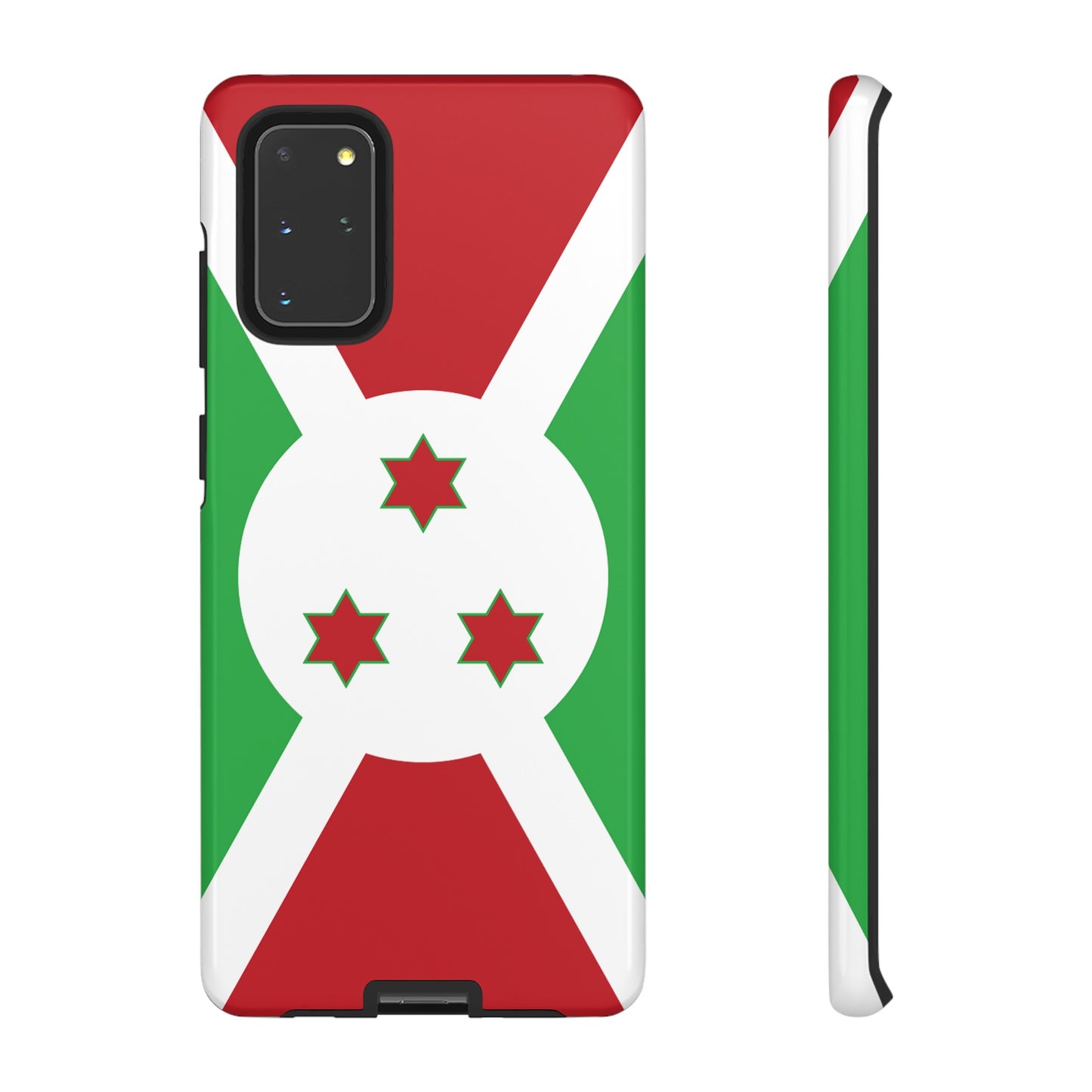 Burundi Flag Phone Case | iPhone 15 Plus/ Pro, 14, 13, 12| Google Pixel 7, Pro, 5| Samsung Galaxy S23 All Major Phone Models