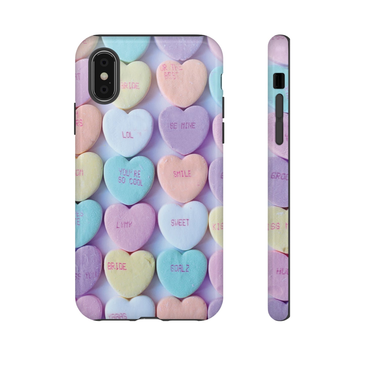 Hearts Valentine's Day Wallpaper Phone Case | iPhone 15 Plus/ Pro, 14, 13, 12| Google Pixel 7, Pro, 5| Samsung Galaxy S23 All Major Phone Models