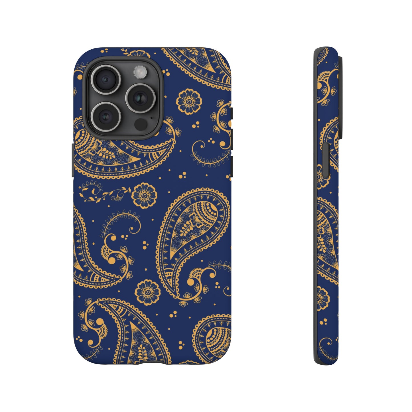 Indian Paisley Wallpaper Phone Case | iPhone 15 Plus/ Pro, 14, 13, 12| Google Pixel 7, Pro, 5| Samsung Galaxy S23 All Major Phone Models