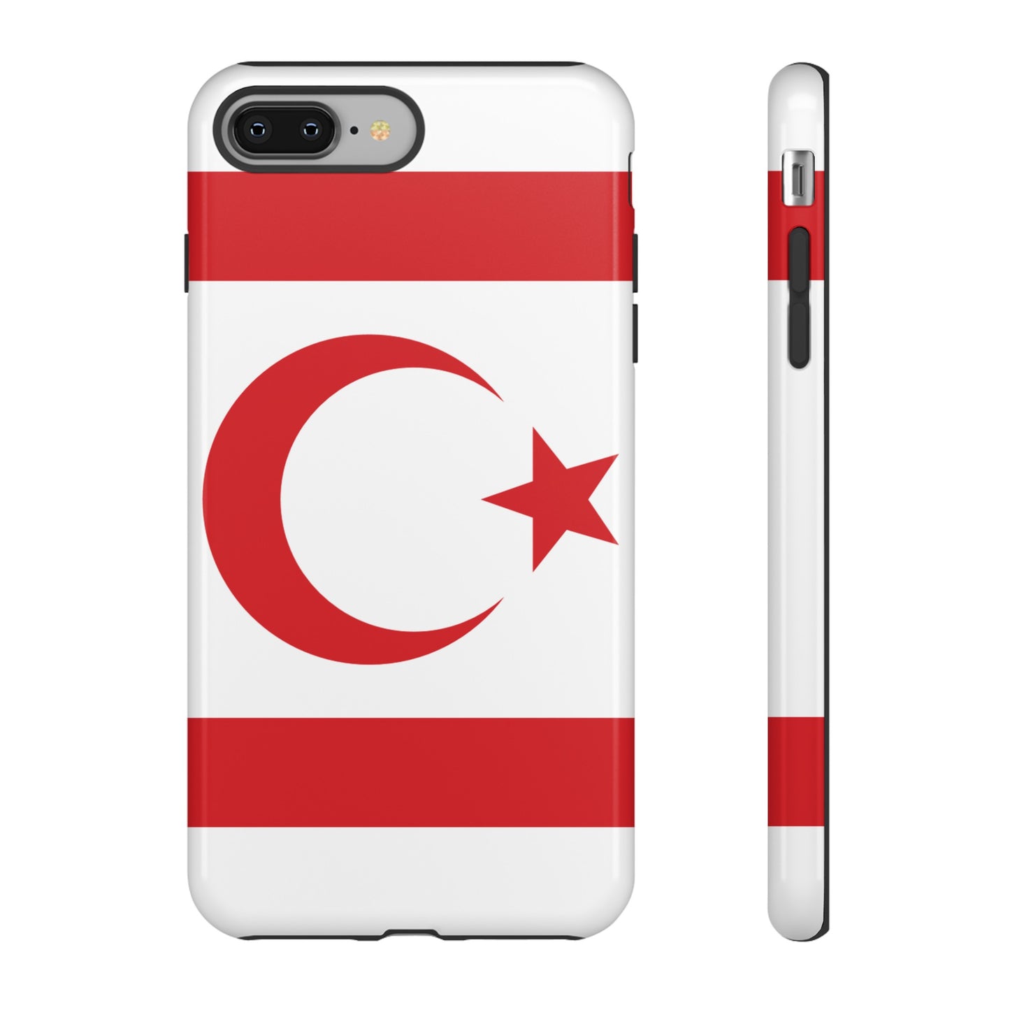 Northern Cyprus Flag Phone Case | iPhone 15 Plus/ Pro, 14, 13, 12| Google Pixel 7, Pro, 5| Samsung Galaxy S23 All Major Phone Models