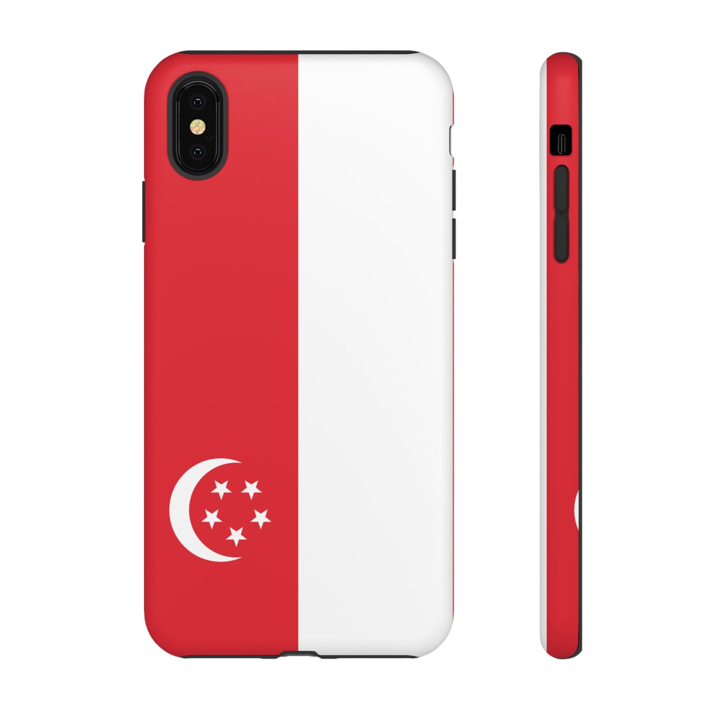 Singapore Flag Phone Case | iPhone 15 Plus/ Pro, 14, 13, 12| Google Pixel 7, Pro, 5| Samsung Galaxy S23 All Major Phone Models