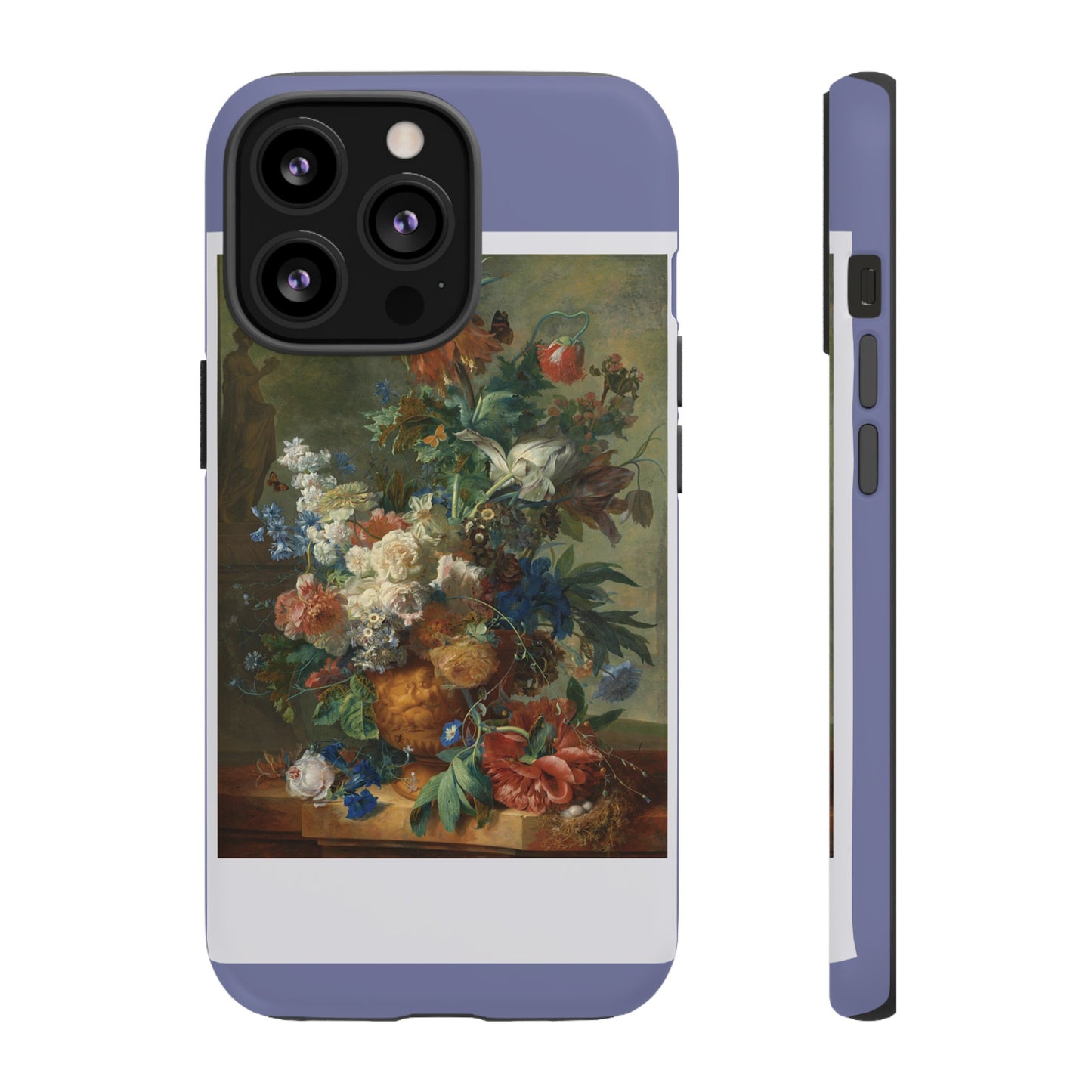 Flower Painting Wallpaper Phone Case | iPhone 15 Plus/ Pro, 14, 13, 12| Google Pixel 7, Pro, 5| Samsung Galaxy S23 All Major Phone Models