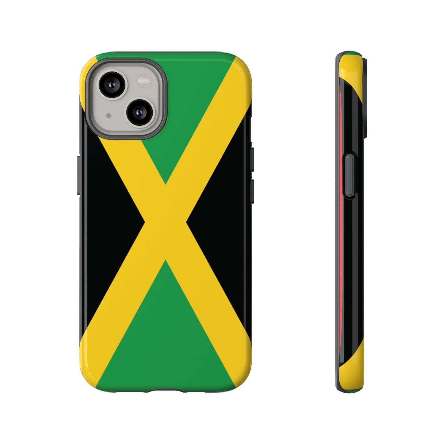 Jamaica Flag Phone Case | iPhone 15 Plus/ Pro, 14, 13, 12| Google Pixel 7, Pro, 5| Samsung Galaxy S23 All Major Phone Models