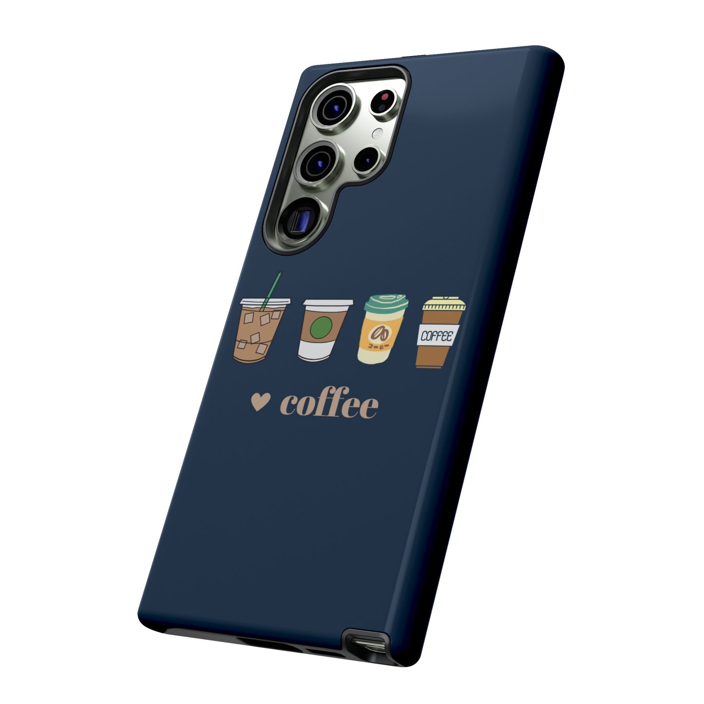 Coffee Wallpaper Phone Case | iPhone 15 Plus/ Pro, 14, 13, 12| Google Pixel 7, Pro, 5| Samsung Galaxy S23 All Major Phone Models