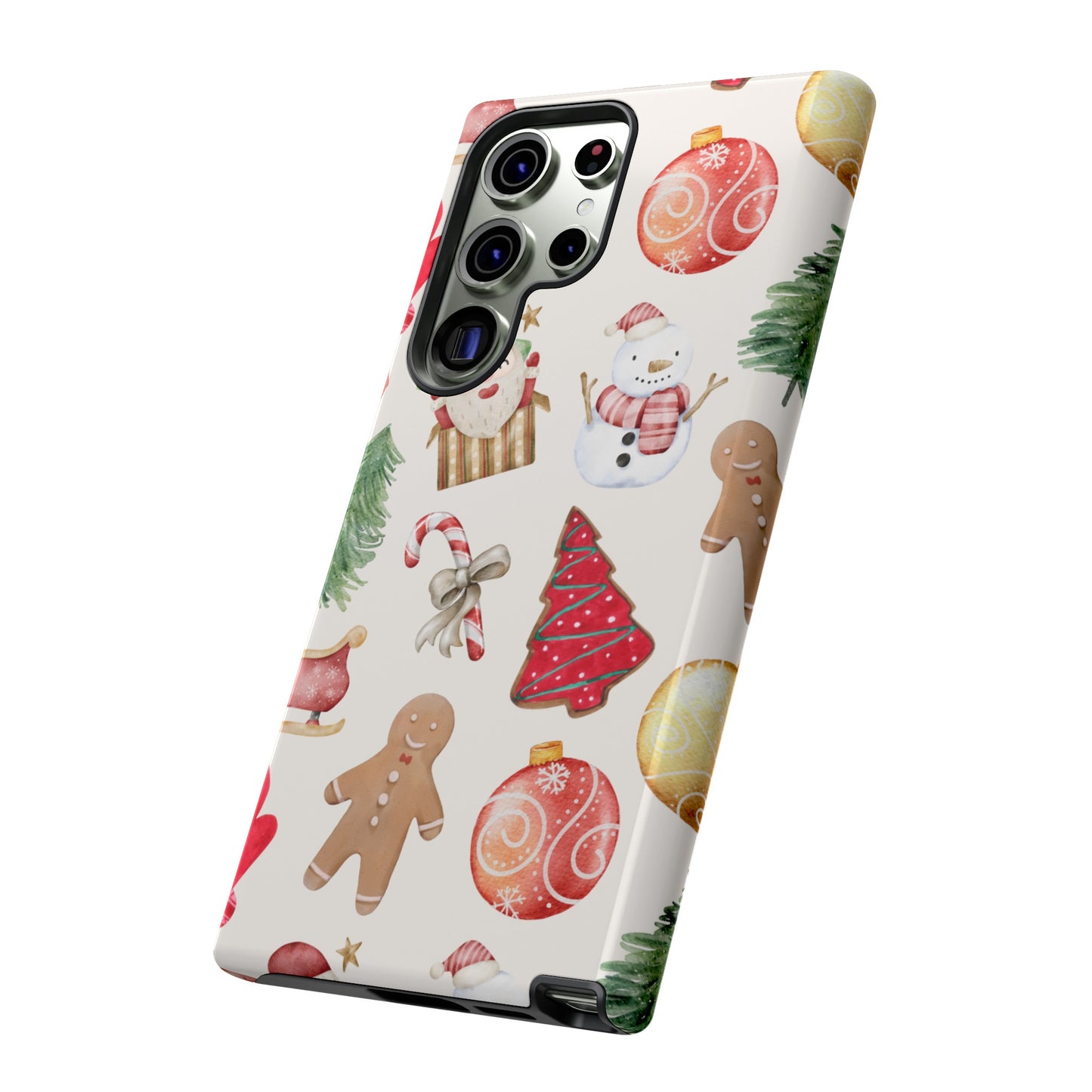 Collage Christmas Wallpaper Phone Case | iPhone 15 Plus/ Pro, 14, 13, 12| Google Pixel 7, Pro, 5| Samsung Galaxy S23 All Major Phone Models