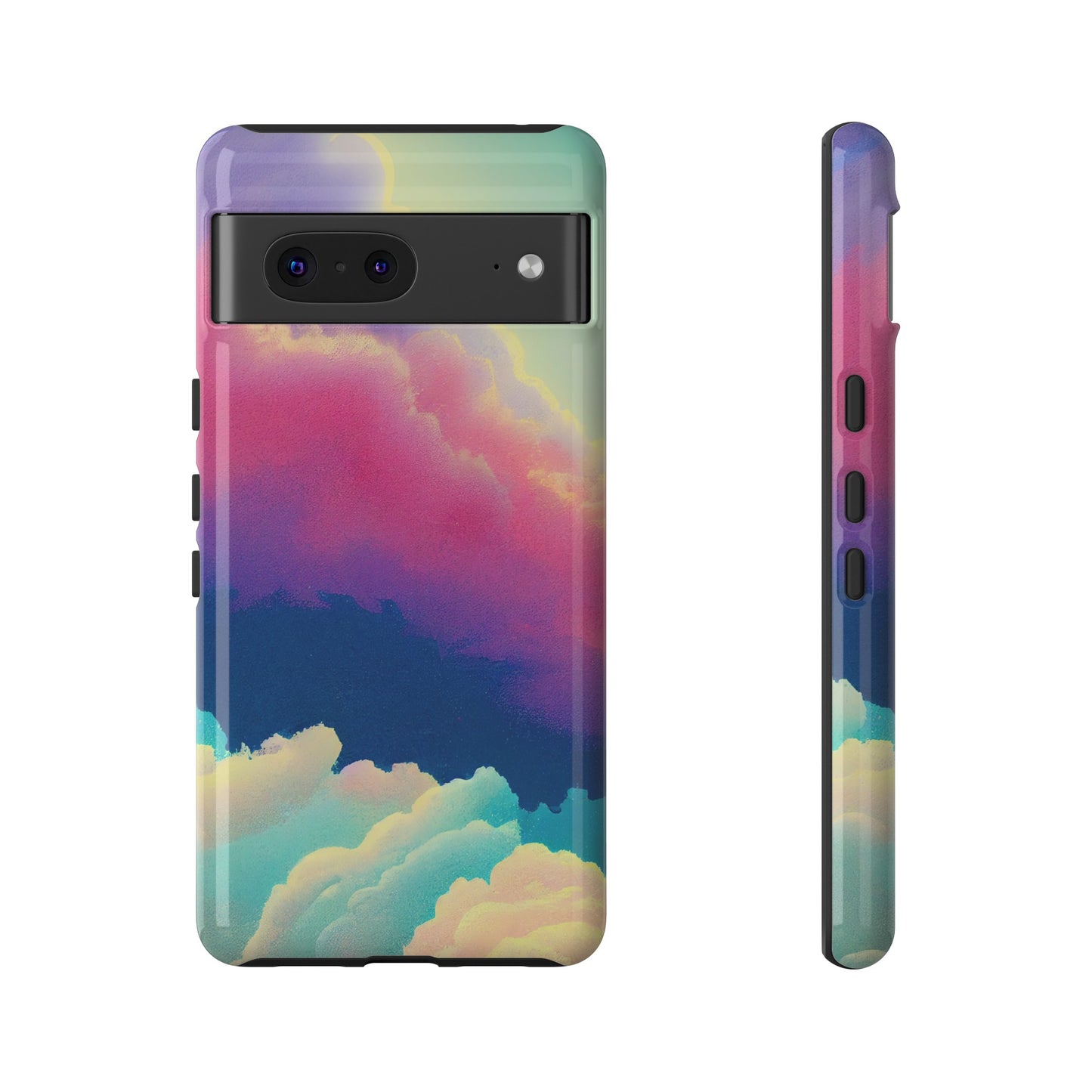 Colourful Clouds Wallpaper Phone Case | iPhone 15 Plus/ Pro, 14, 13, 12| Google Pixel 7, Pro, 5| Samsung Galaxy S23 All Major Phone Models