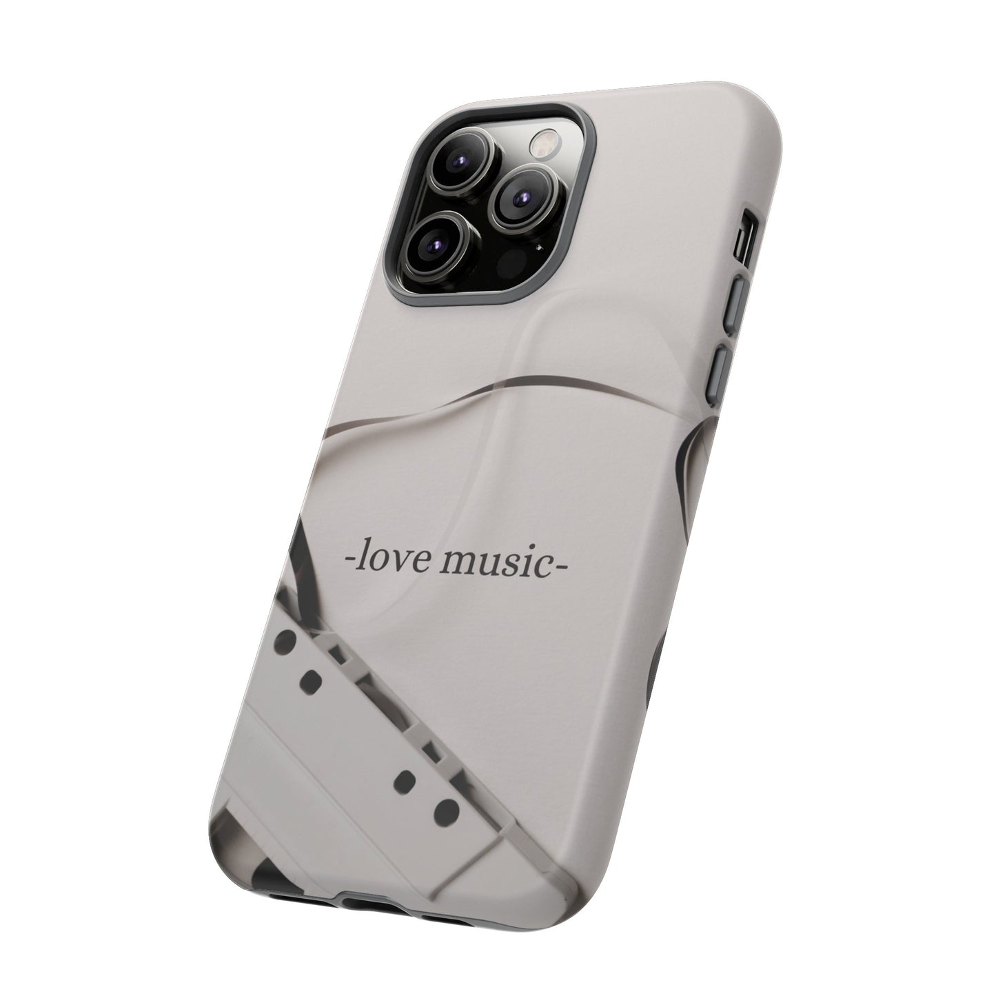 Love Music Wallpaper Phone Case | iPhone 15 Plus/ Pro, 14, 13, 12| Google Pixel 7, Pro, 5| Samsung Galaxy S23 All Major Phone Models