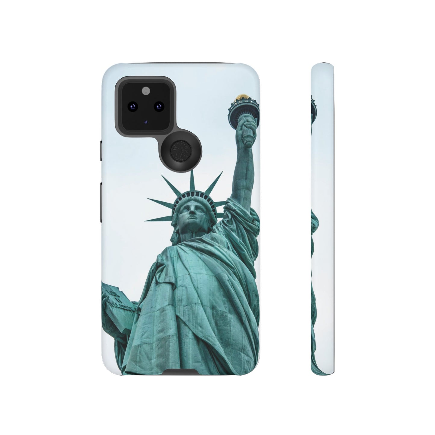 Statue of Liberty Wallpaper Phone Case | iPhone 15 Plus/ Pro, 14, 13, 12| Google Pixel 7, Pro, 5| Samsung Galaxy S23 All Major Phone Models