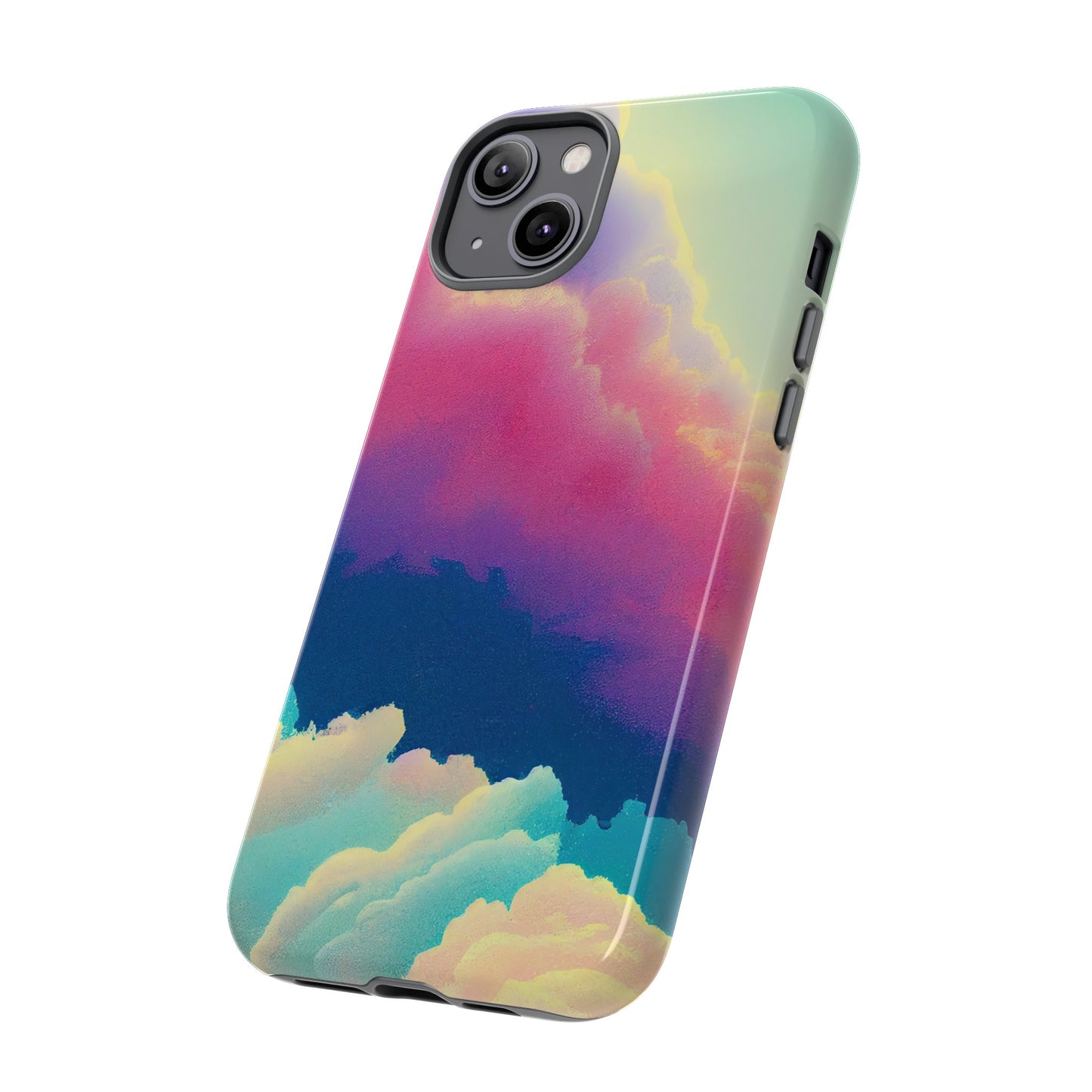 Colourful Clouds Wallpaper Phone Case | iPhone 15 Plus/ Pro, 14, 13, 12| Google Pixel 7, Pro, 5| Samsung Galaxy S23 All Major Phone Models