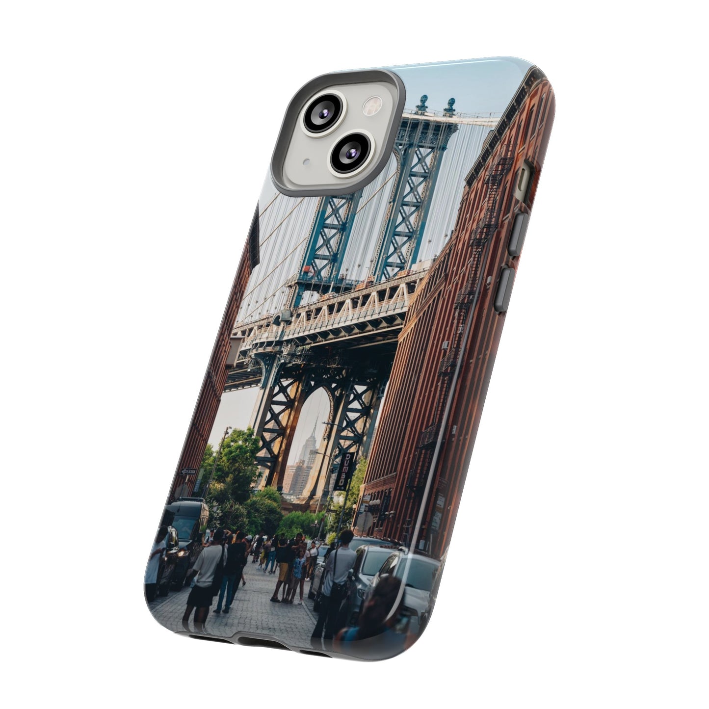 Stunning Brooklyn Bridge Wallpaper Phone Case | iPhone 15 Plus/ Pro, 14, 13, 12| Google Pixel 7, Pro, 5| Samsung Galaxy S23 All Major Phone Models