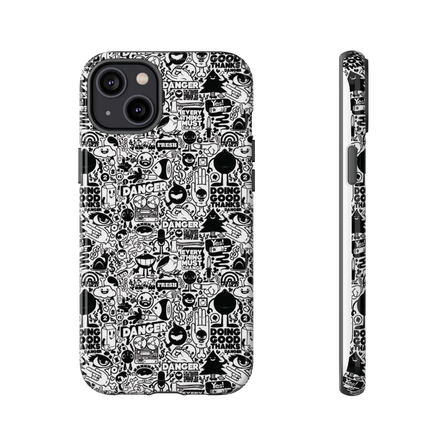 Sticker Wallpaper Phone Case | iPhone 15 Plus/ Pro, 14, 13, 12| Google Pixel 7, Pro, 5| Samsung Galaxy S23 All Major Phone Models