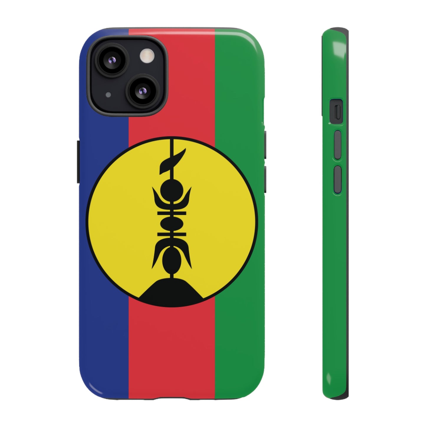 New Caledonia Flag Phone Case | iPhone 15 Plus/ Pro, 14, 13, 12| Google Pixel 7, Pro, 5| Samsung Galaxy S23 All Major Phone Models