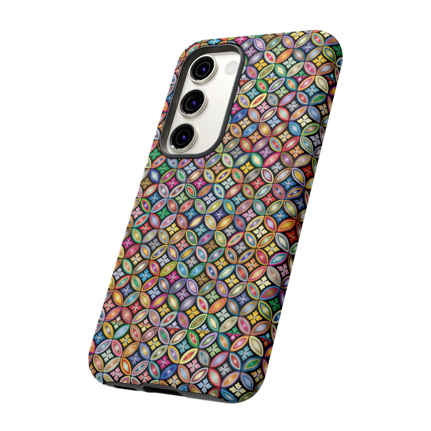 Geometric Pattern Wallpaper Phone Case | iPhone 15 Plus/ Pro, 14, 13, 12| Google Pixel 7, Pro, 5| Samsung Galaxy S23 All Major Phone Models