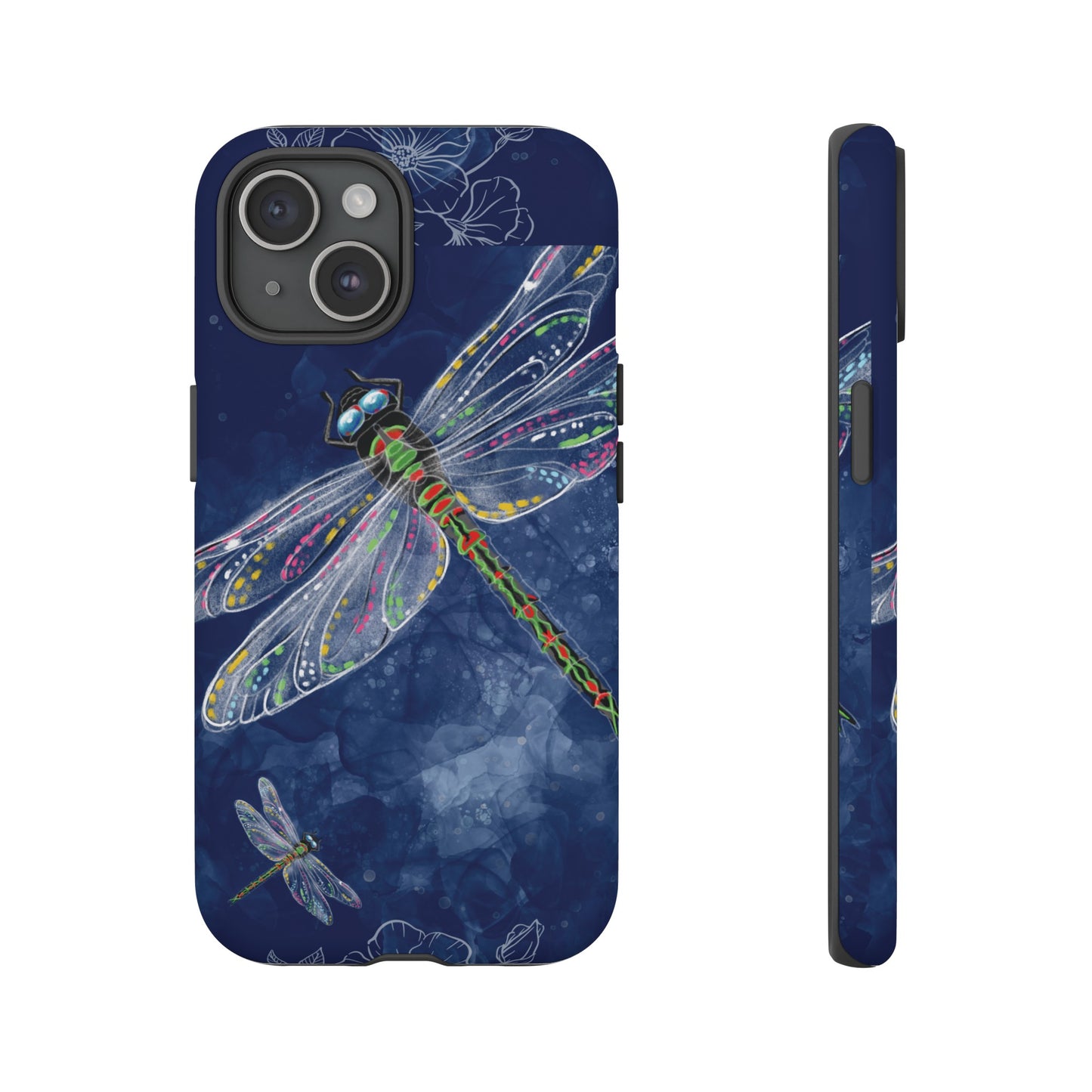 Dragonfly Wallpaper Phone Case | iPhone 15 Plus/ Pro, 14, 13, 12| Google Pixel 7, Pro, 5| Samsung Galaxy S23 All Major Phone Models