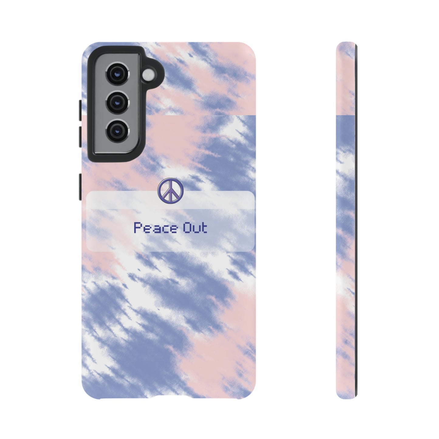 Peace Out Wallpaper Phone Case | iPhone 15 Plus/ Pro, 14, 13, 12| Google Pixel 7, Pro, 5| Samsung Galaxy S23 All Major Phone Models