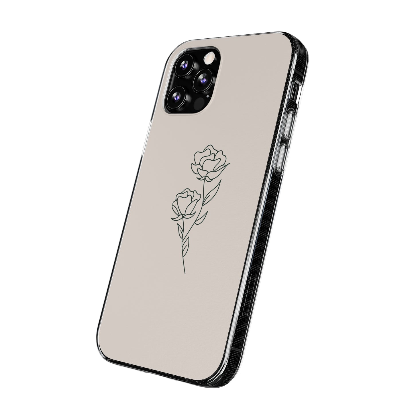 Simple Rose Phone Case | iPhone 15 Plus/ Pro, 14, 13, 12| Google Pixel 7, Pro, 5| Samsung Galaxy S23 All Major Phone Models