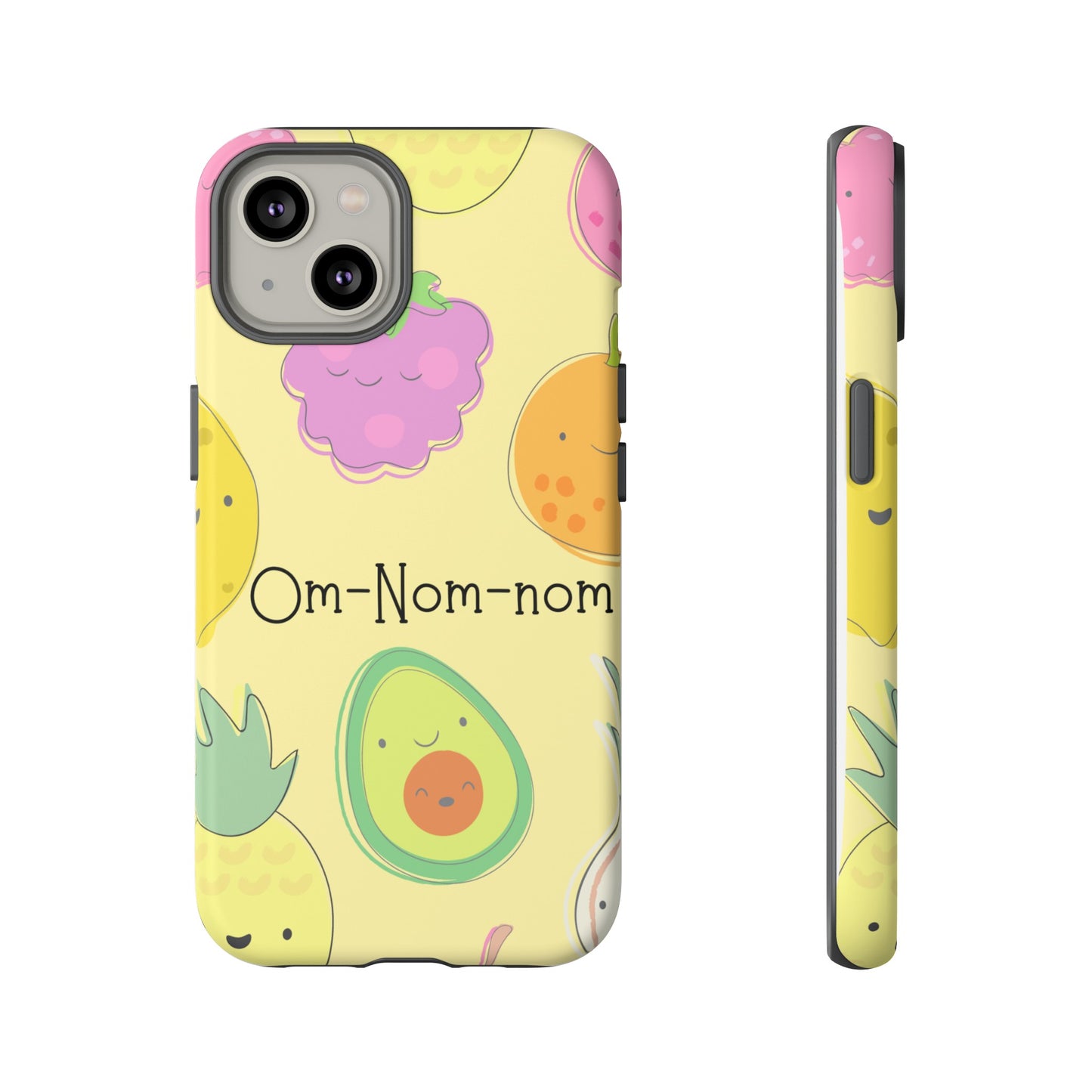 Om-Nom-Nom Phone Case | iPhone 15 Plus/ Pro, 14, 13, 12| Google Pixel 7, Pro, 5| Samsung Galaxy S23 All Major Phone Models