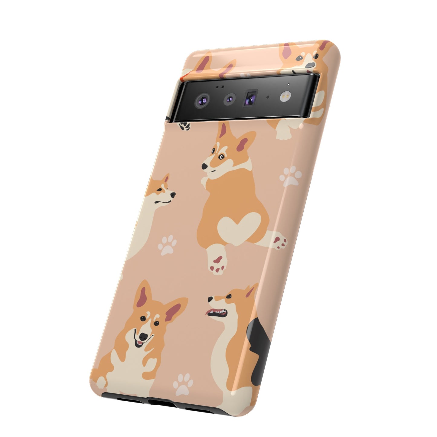 Corgi Wallpaper Phone Case | iPhone 15 Plus/ Pro, 14, 13, 12| Google Pixel 7, Pro, 5| Samsung Galaxy S23 All Major Phone Models