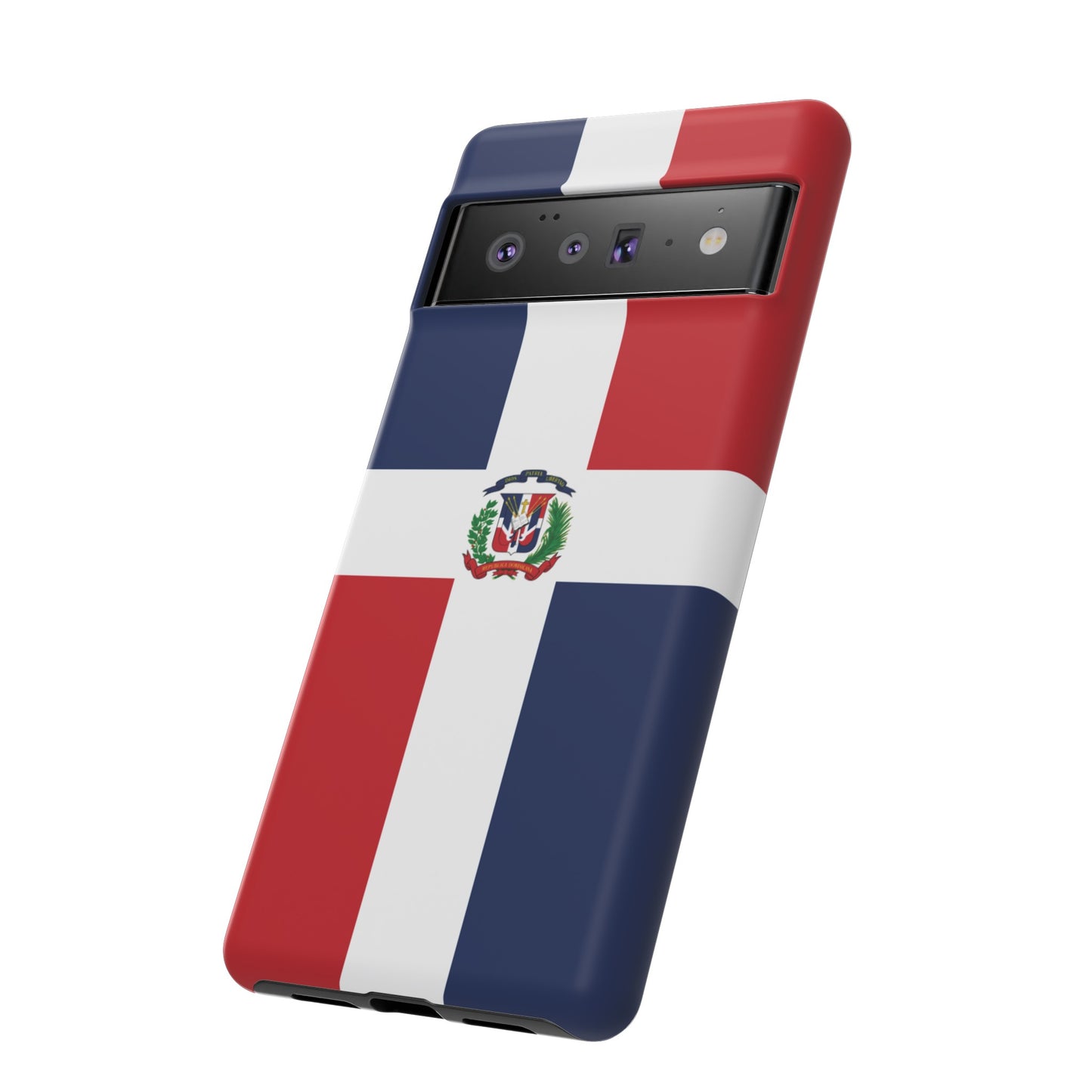 Dominican Republic Flag Phone Case | iPhone 15 Plus/ Pro, 14, 13, 12| Google Pixel 7, Pro, 5| Samsung Galaxy S23 All Major Phone Models