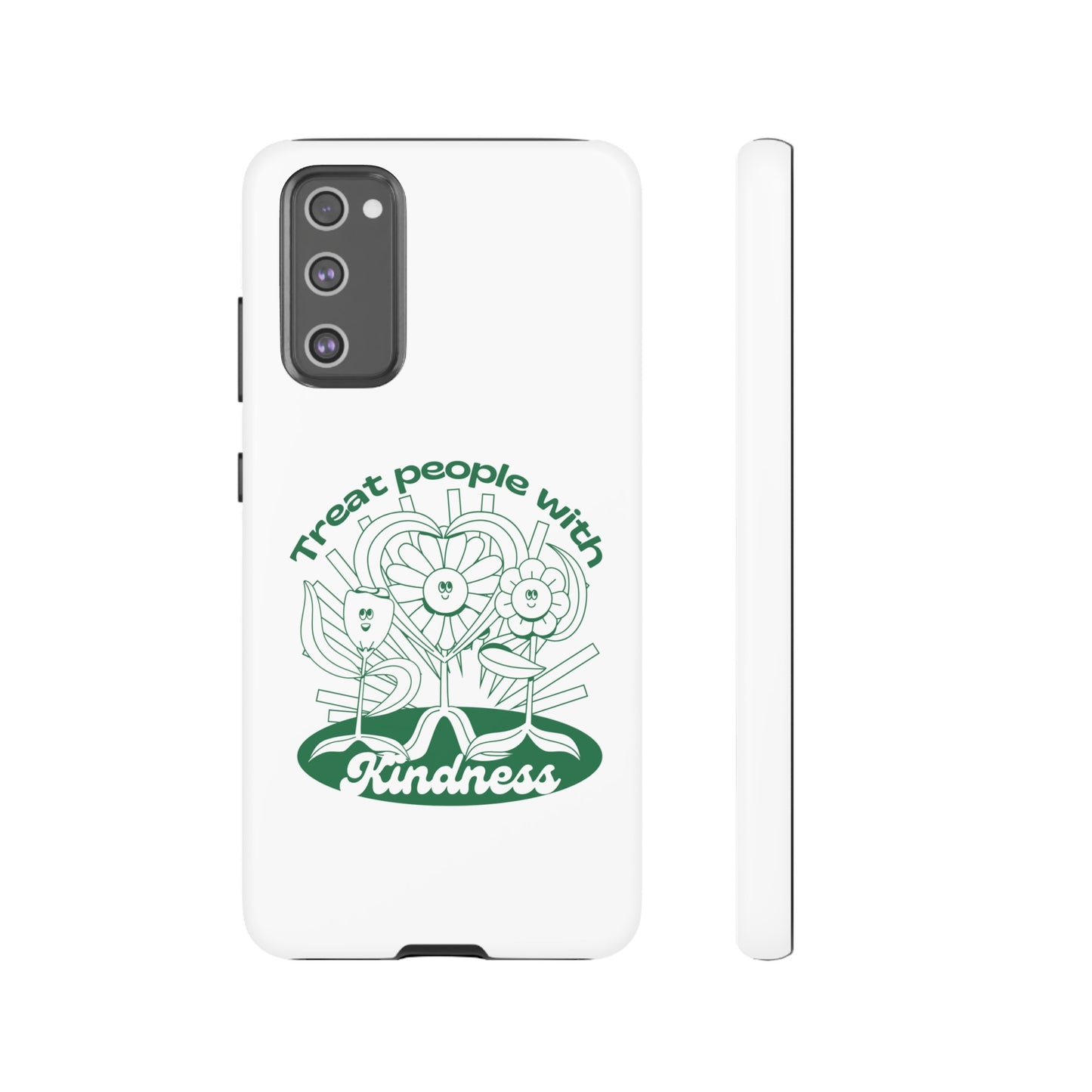 Treat People With Kindness Phone Case | iPhone 15 Plus/ Pro, 14, 13, 12| Google Pixel 7, Pro, 5| Samsung Galaxy S23 All Major Phone Models