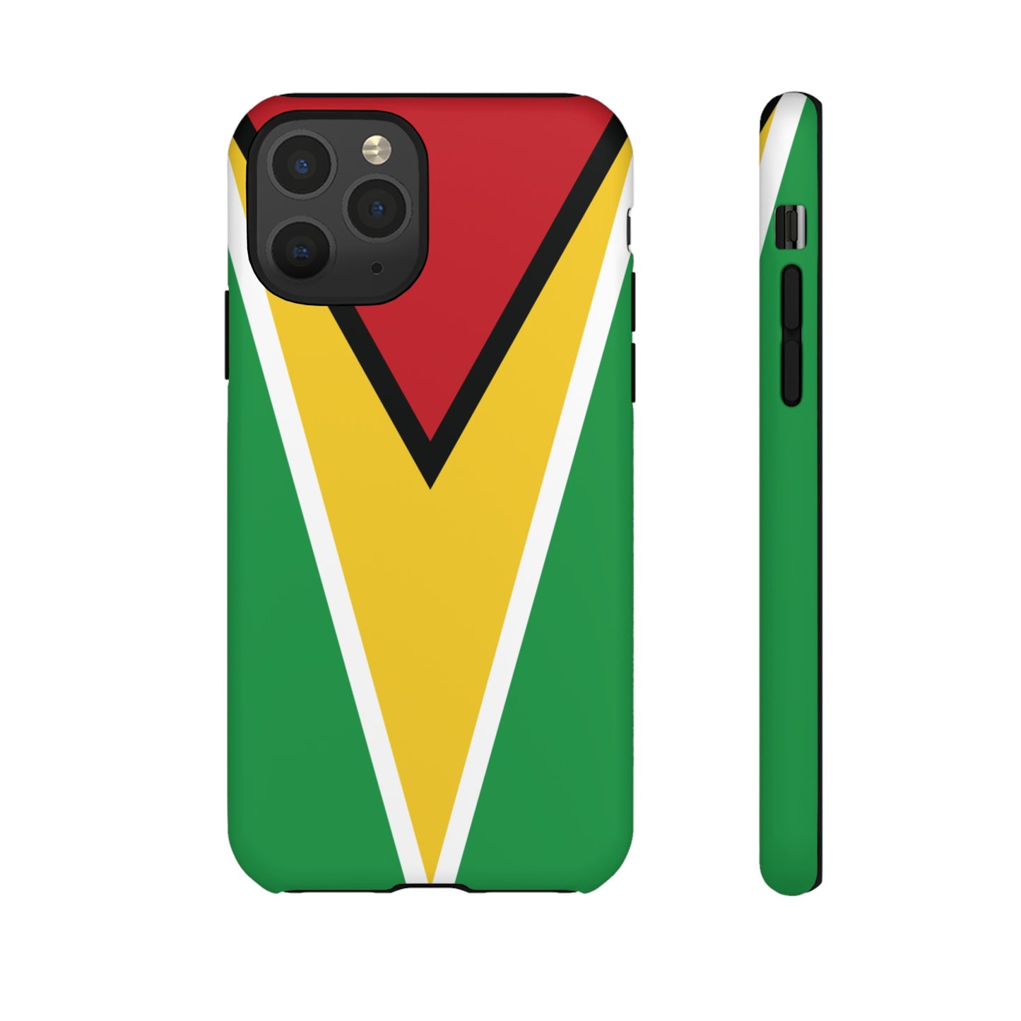 Guyana Flag Phone Case | iPhone 15 Plus/ Pro, 14, 13, 12| Google Pixel 7, Pro, 5| Samsung Galaxy S23 All Major Phone Models