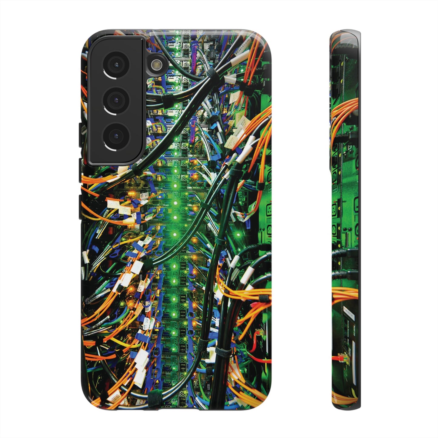 Green Computer Circuitboard Wallpaper Phone Case | iPhone 15 Plus/ Pro, 14, 13, 12| Google Pixel 7, Pro, 5| Samsung Galaxy S23 All Major Phone Models