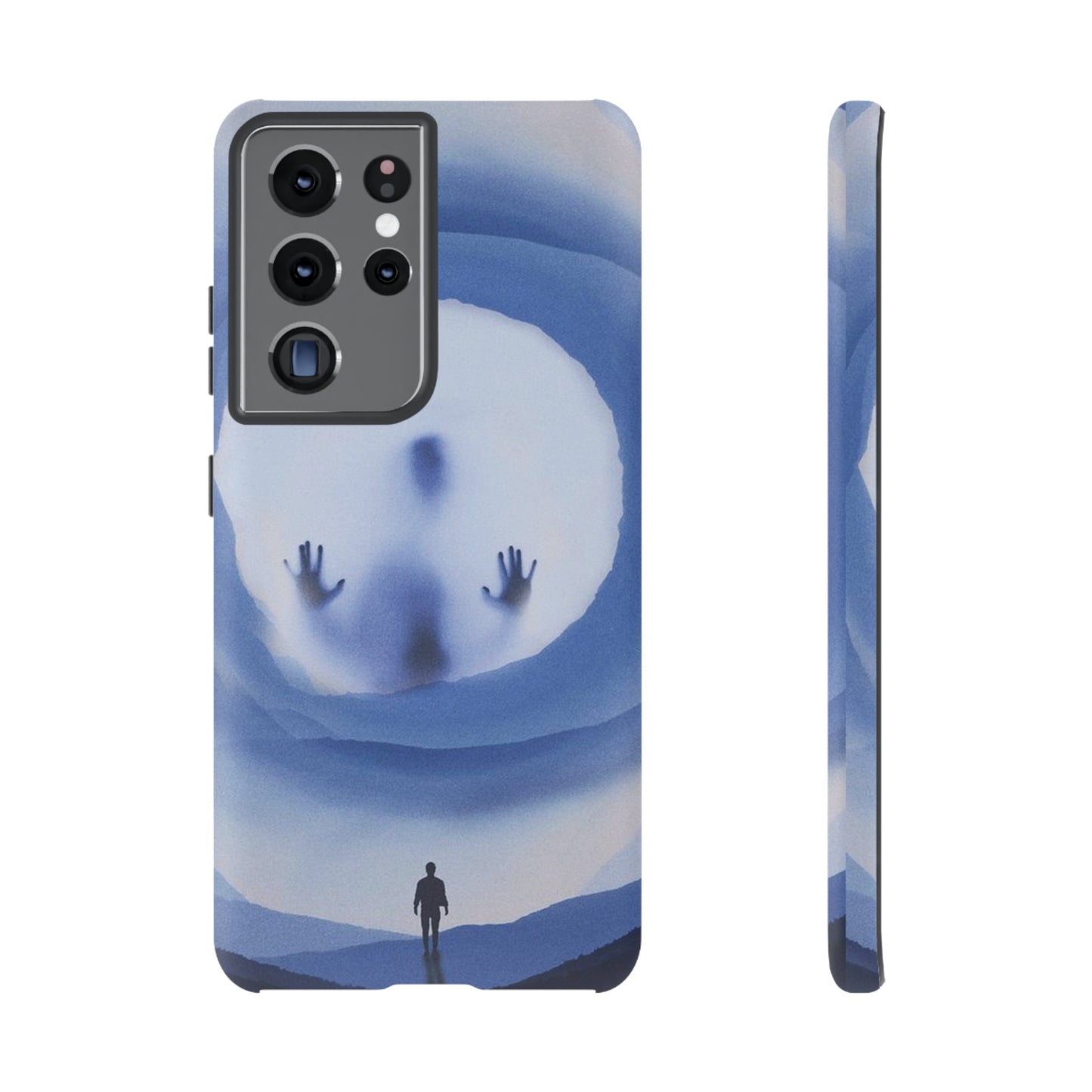 Alien Encounter Wallpaper Phone Case | iPhone 15 Plus/ Pro, 14, 13, 12| Google Pixel 7, Pro, 5| Samsung Galaxy S23 All Major Phone Models