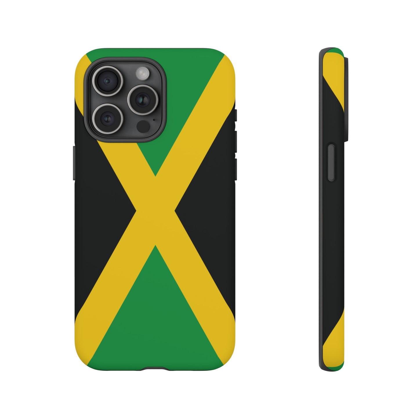 Jamaica Flag Phone Case | iPhone 15 Plus/ Pro, 14, 13, 12| Google Pixel 7, Pro, 5| Samsung Galaxy S23 All Major Phone Models