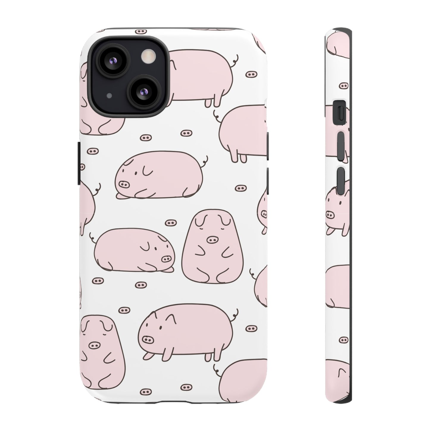 Pig Wallpaper Phone Case | iPhone 15 Plus/ Pro, 14, 13, 12| Google Pixel 7, Pro, 5| Samsung Galaxy S23 All Major Phone Models