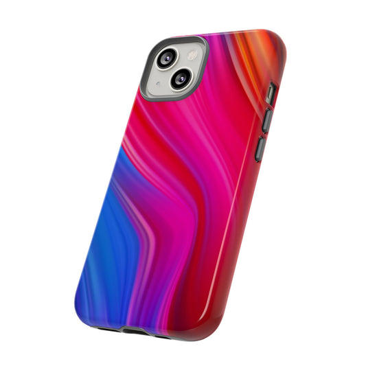 Ribbons of Colour Phone Case | iPhone 15 Plus/ Pro, 14, 13, 12| Google Pixel 7, Pro, 5| Samsung Galaxy S23 All Major Phone Models