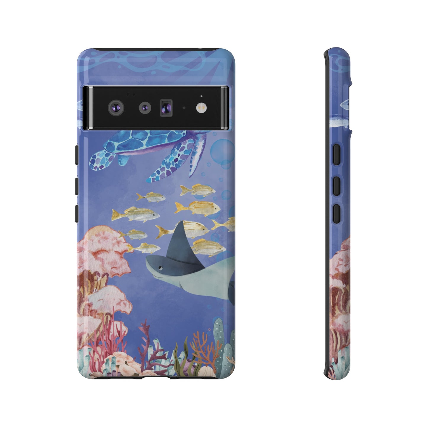 Underwater Scene Wallpaper Phone Case | iPhone 15 Plus/ Pro, 14, 13, 12| Google Pixel 7, Pro, 5| Samsung Galaxy S23 All Major Phone Models