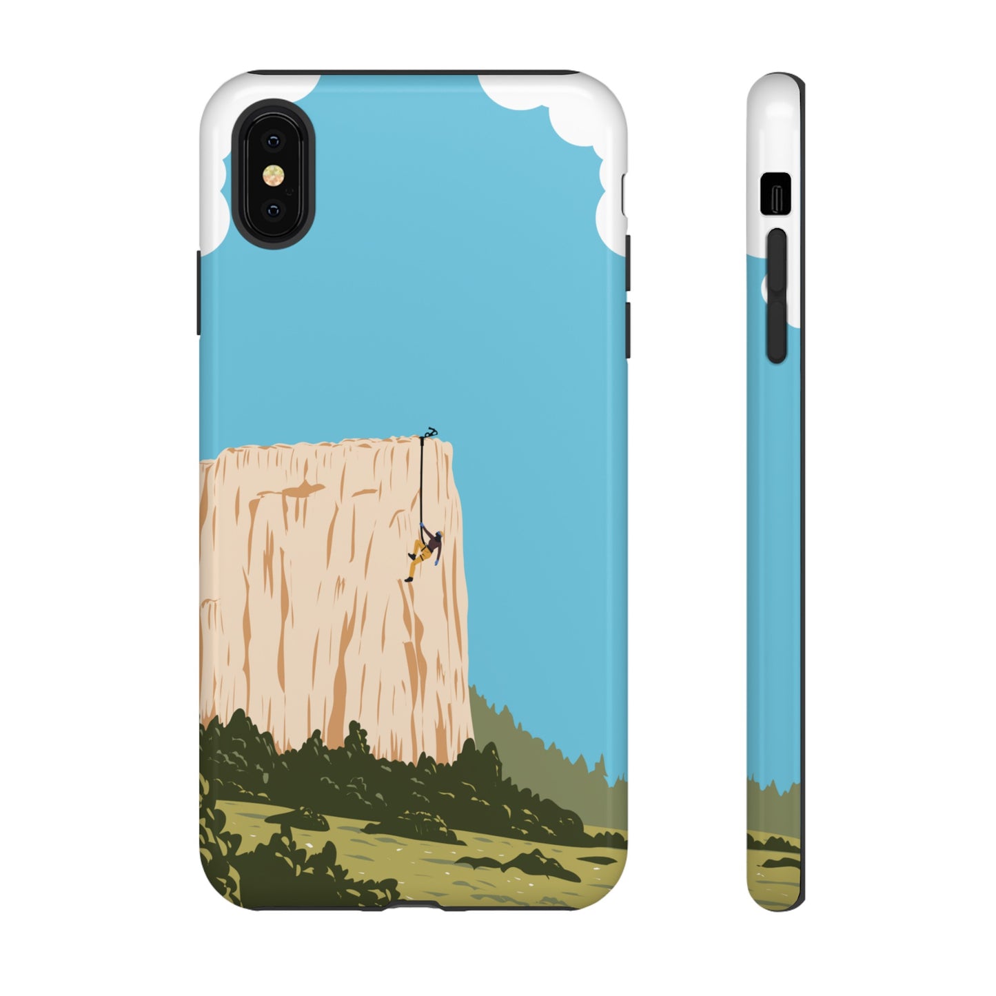 Climber Wallpaper Phone Case | iPhone 15 Plus/ Pro, 14, 13, 12| Google Pixel 7, Pro, 5| Samsung Galaxy S23 All Major Phone Models