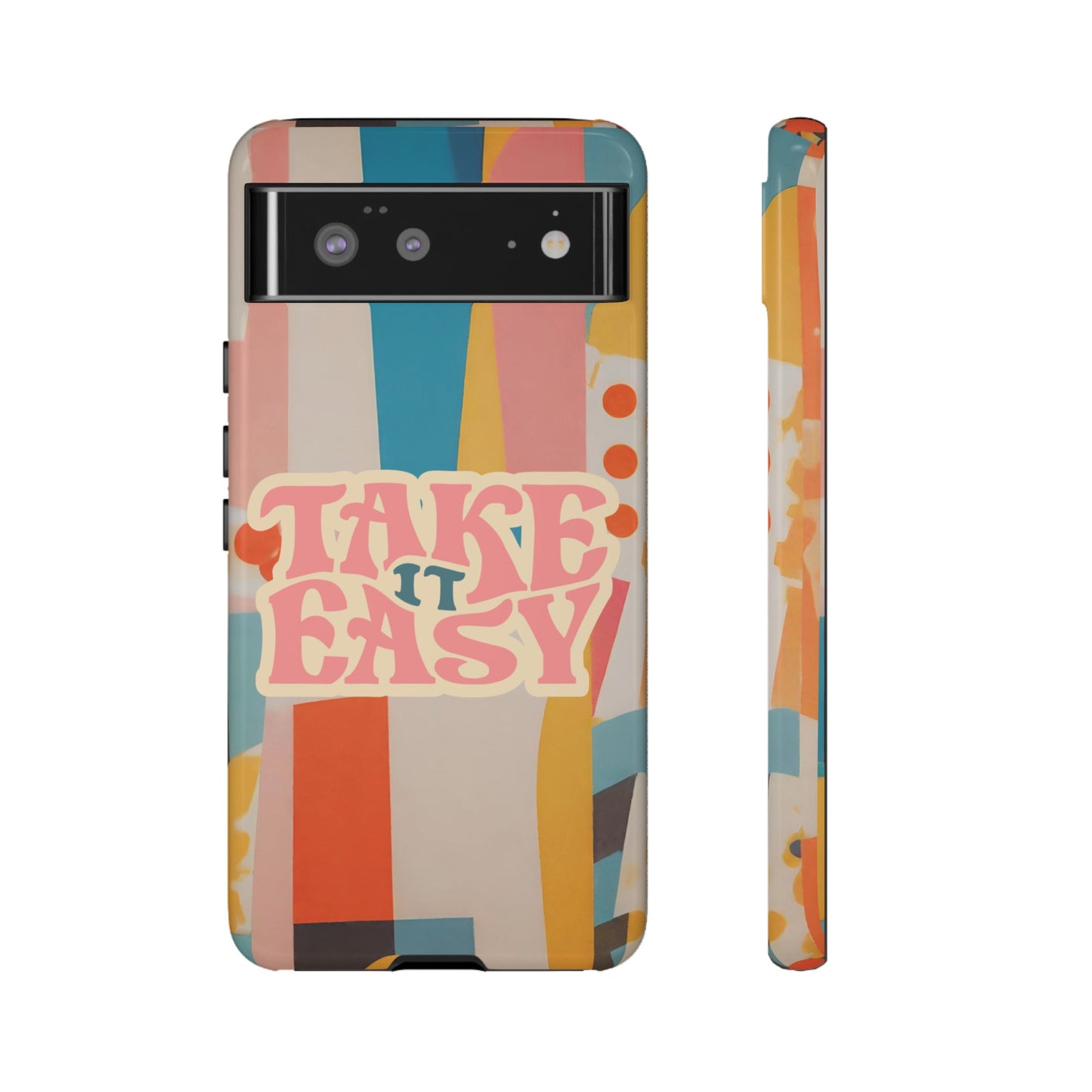 Take It Easy Wallpaper Phone Case | iPhone 15 Plus/ Pro, 14, 13, 12| Google Pixel 7, Pro, 5| Samsung Galaxy S23 All Major Phone Models