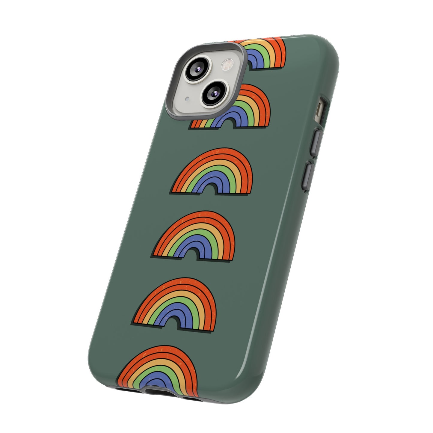 Rainbow Wallpaper Phone Case | iPhone 15 Plus/ Pro, 14, 13, 12| Google Pixel 7, Pro, 5| Samsung Galaxy S23 All Major Phone Models