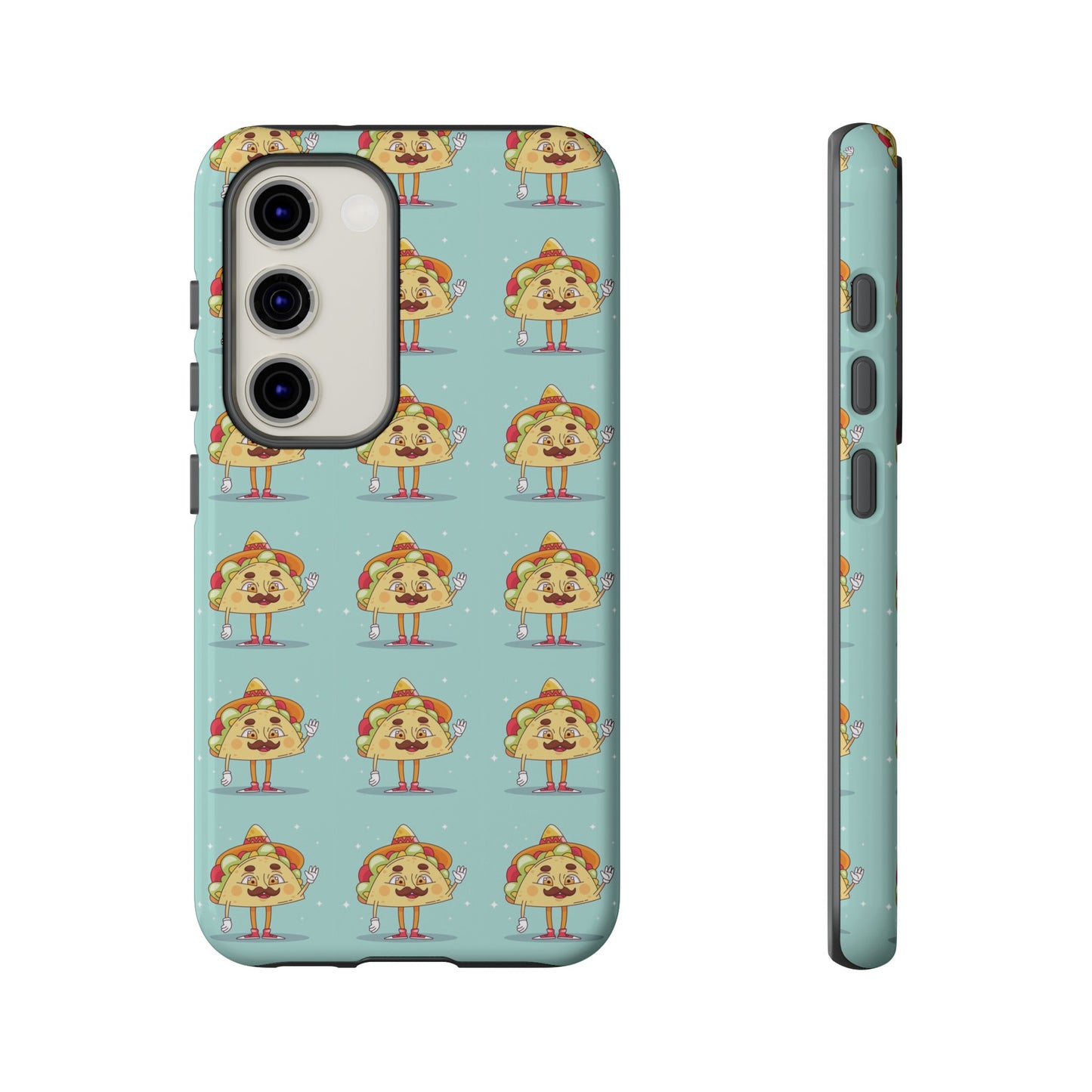 Taco Wallpaper Phone Case | iPhone 15 Plus/ Pro, 14, 13, 12| Google Pixel 7, Pro, 5| Samsung Galaxy S23 All Major Phone Models