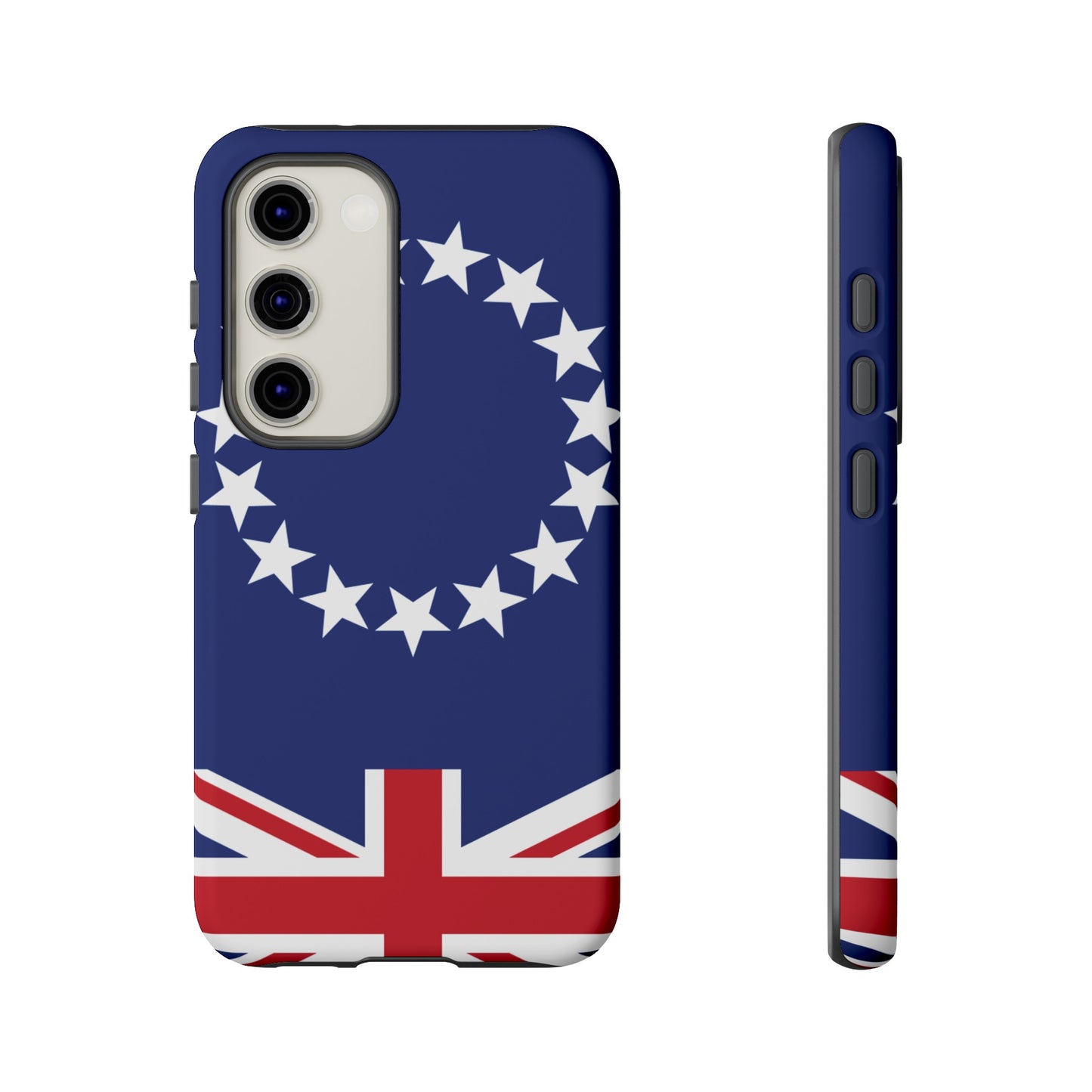 Cook Islands Flag Phone Case | iPhone 15 Plus/ Pro, 14, 13, 12| Google Pixel 7, Pro, 5| Samsung Galaxy S23 All Major Phone Models