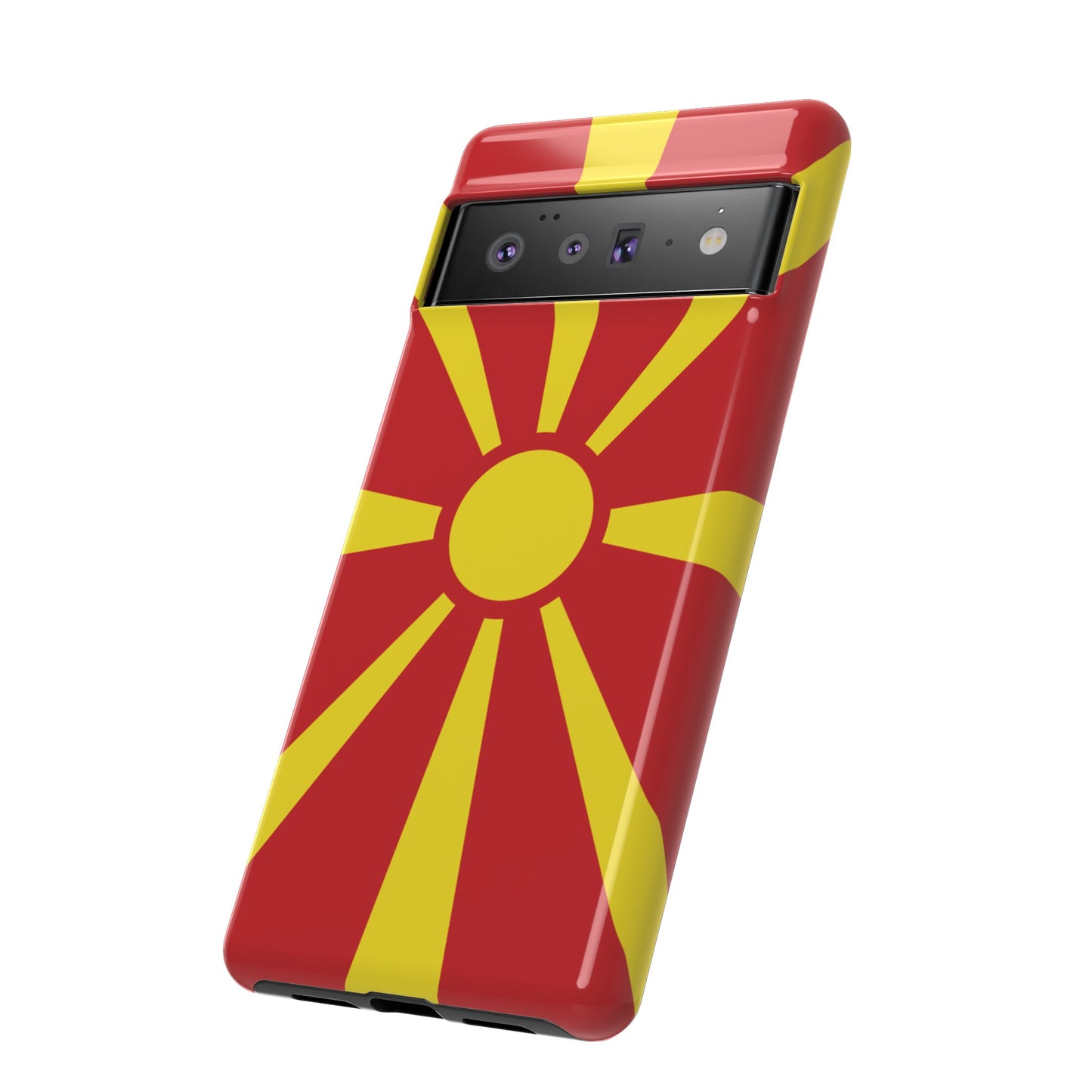 Macedonia Flag Phone Case | iPhone 15 Plus/ Pro, 14, 13, 12| Google Pixel 7, Pro, 5| Samsung Galaxy S23 All Major Phone Models