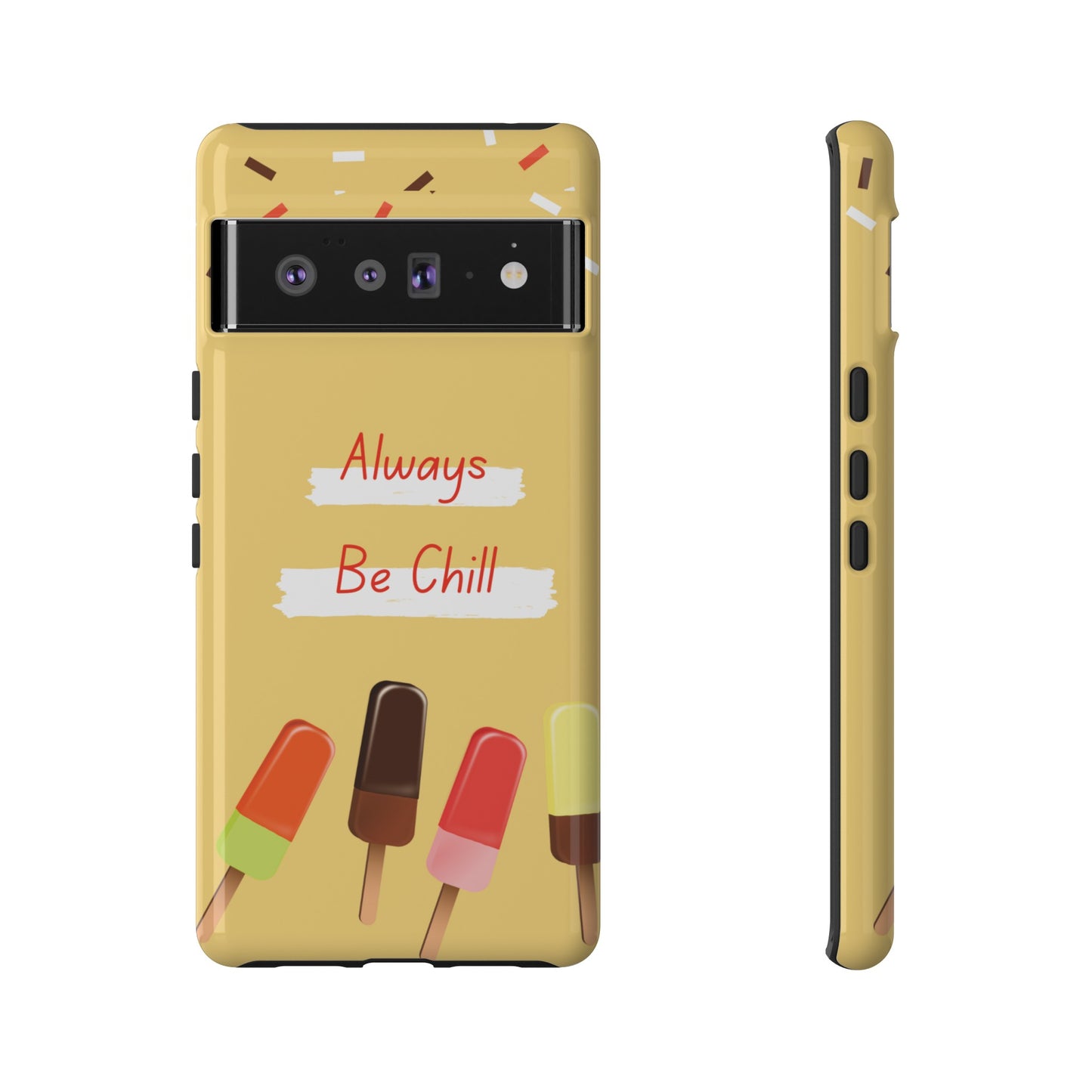 Always Be Chill Wallpaper Phone Case| iPhone 15 Plus/ Pro, 14, 13, 12| Google Pixel 7, Pro, 5| Samsung Galaxy S23 All Major Phone Models