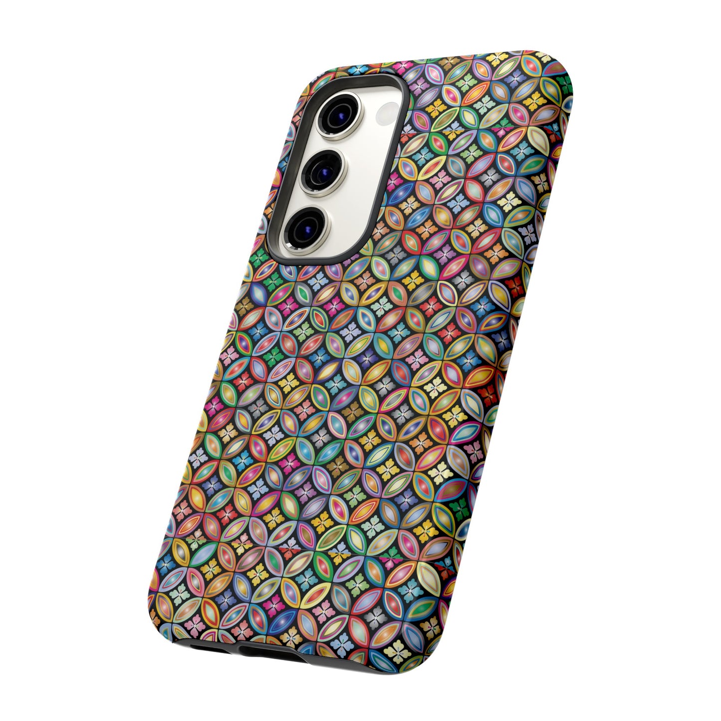 Geometric Pattern Wallpaper Phone Case | iPhone 15 Plus/ Pro, 14, 13, 12| Google Pixel 7, Pro, 5| Samsung Galaxy S23 All Major Phone Models