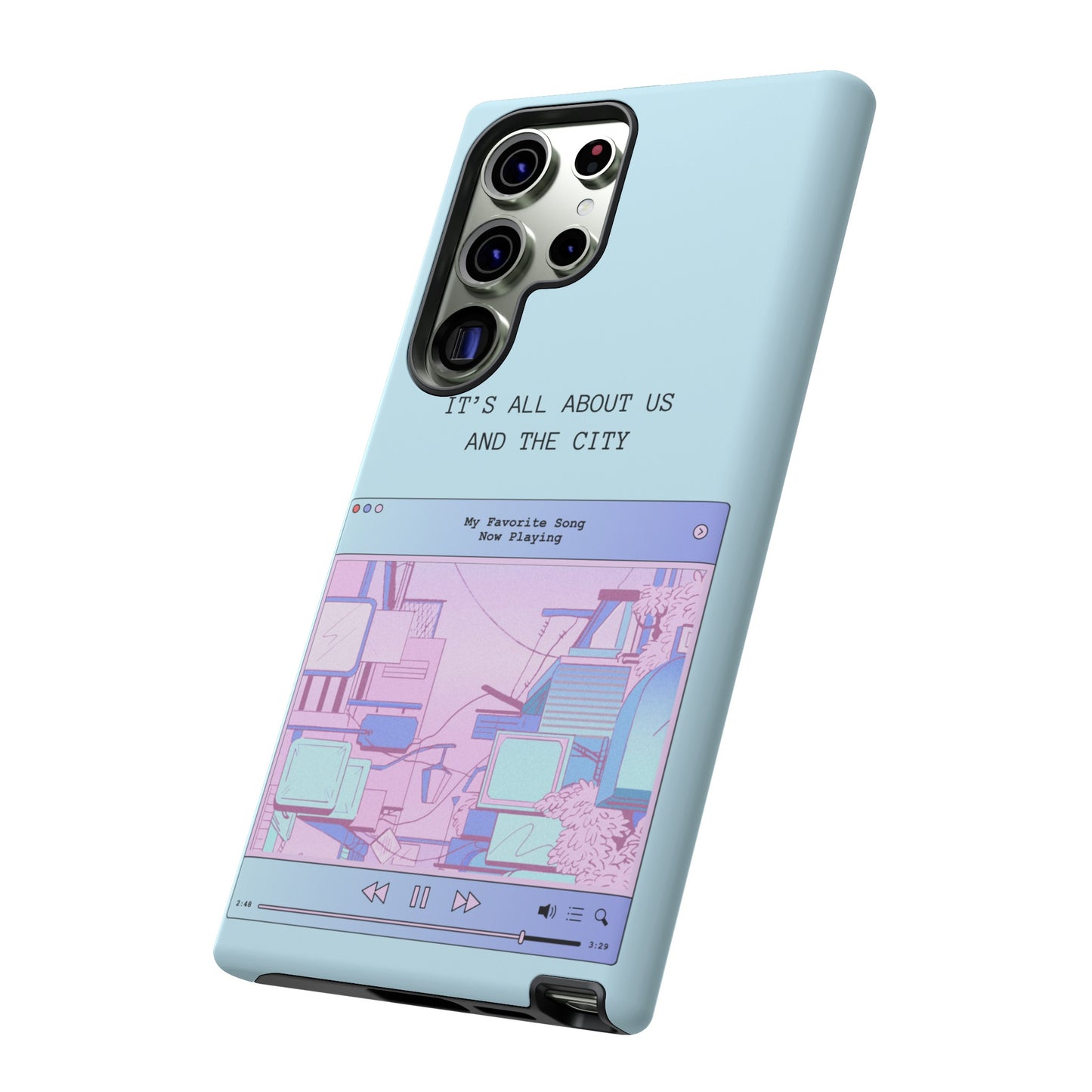 Us And The City Phone Case | iPhone 15 Plus/ Pro, 14, 13, 12| Google Pixel 7, Pro, 5| Samsung Galaxy S23 All Major Phone Models