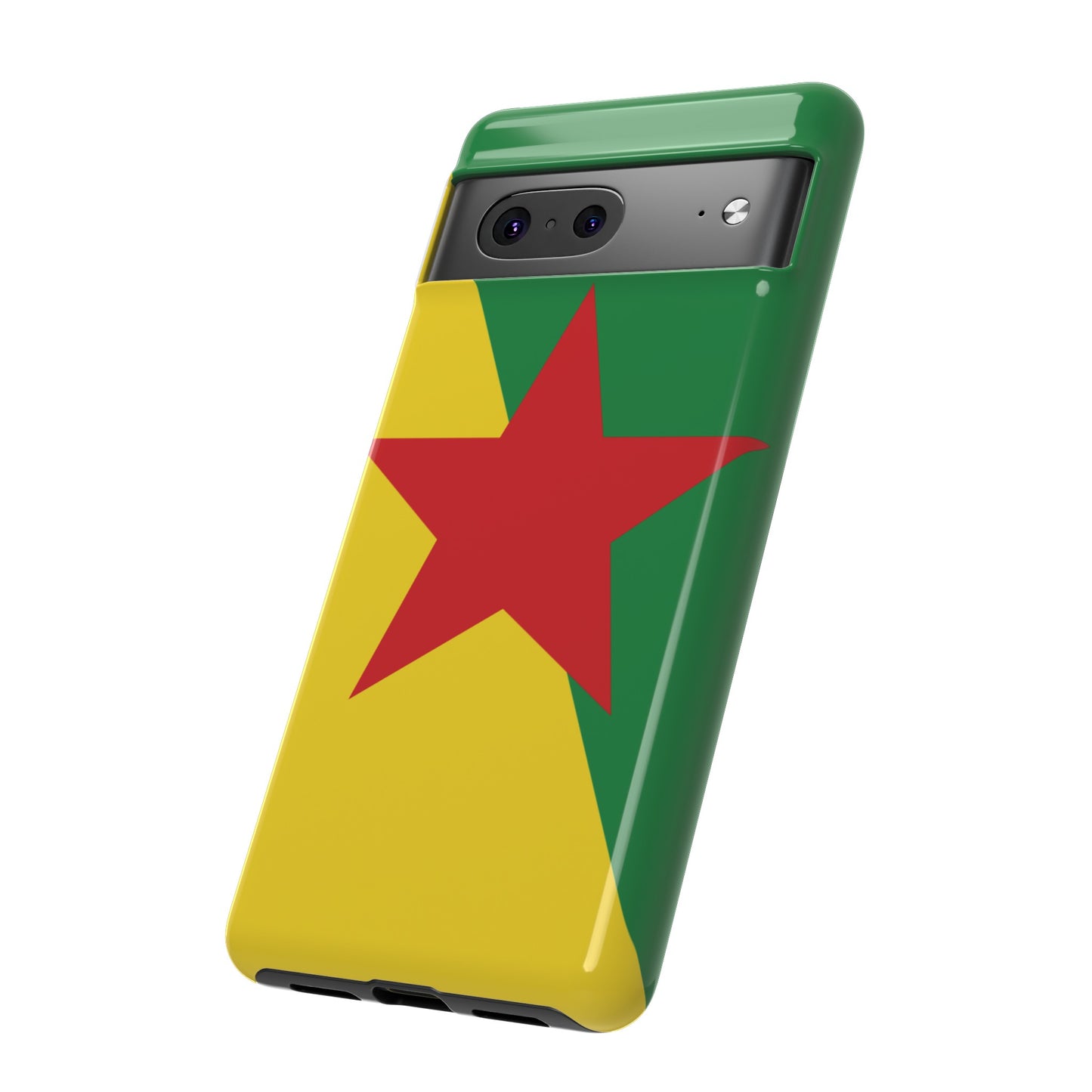 French Guiana Flag (France) Phone Case | iPhone 15 Plus/ Pro, 14, 13, 12| Google Pixel 7, Pro, 5| Samsung Galaxy S23 All Major Phone Models